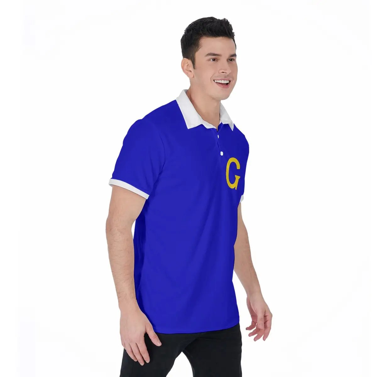 All-Over Print Men's Polo Shirt