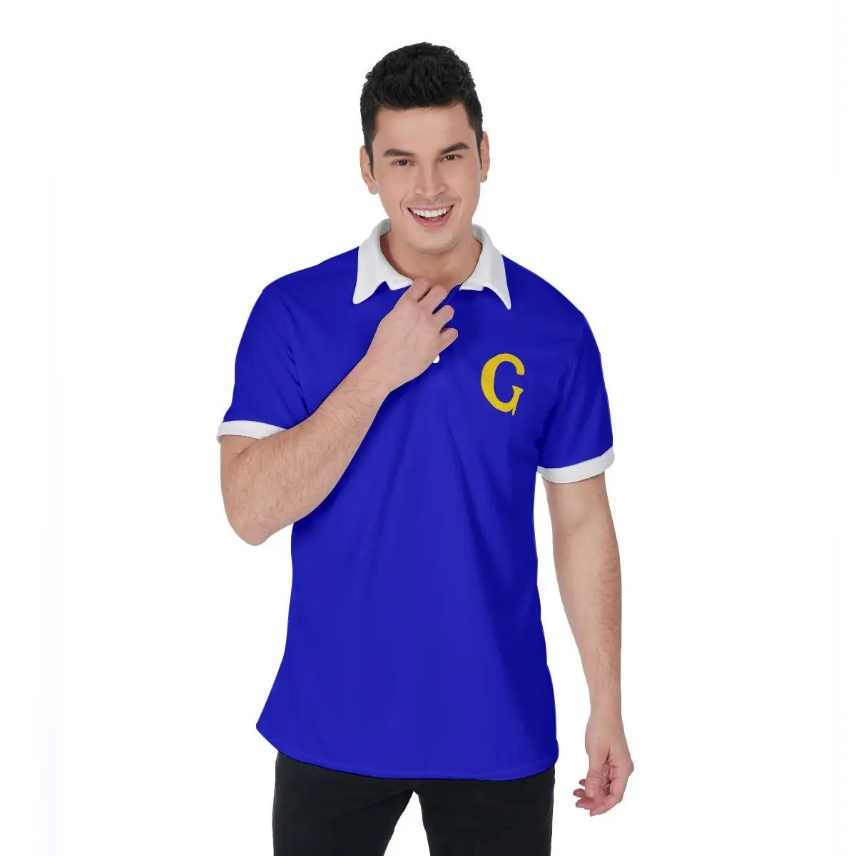 All-Over Print Men's Polo Shirt
