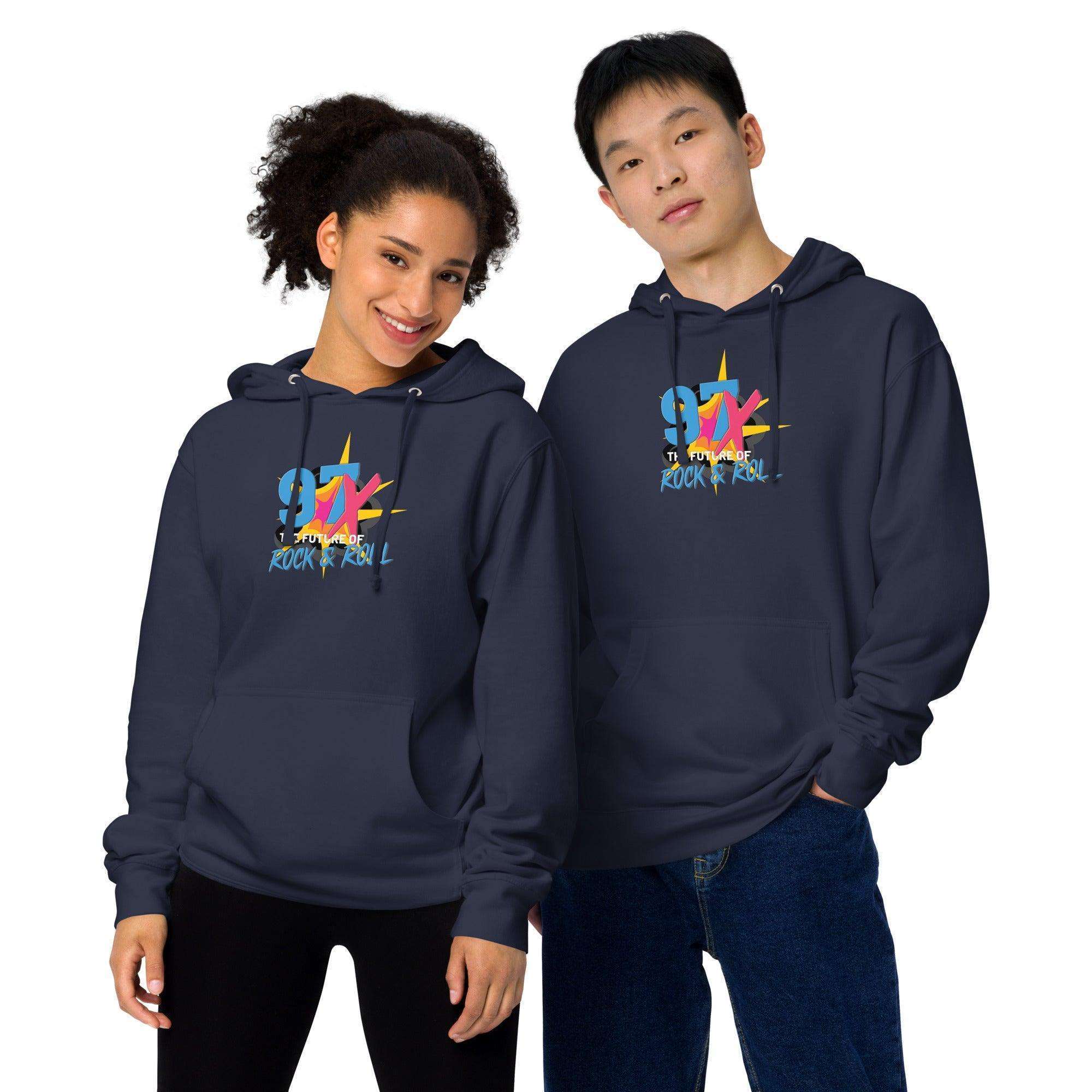 97x The Future Of Rock n Roll Unisex midweight hoodie VAWDesigns