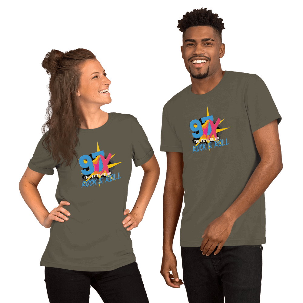 97x The Future Of Rock n Roll Unisex t-shirt VAWDesigns