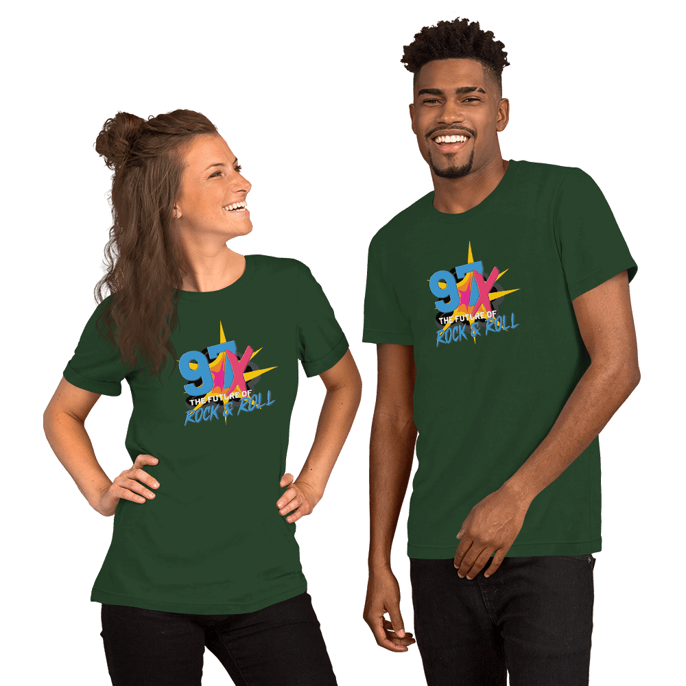 97x The Future Of Rock n Roll Unisex t-shirt VAWDesigns