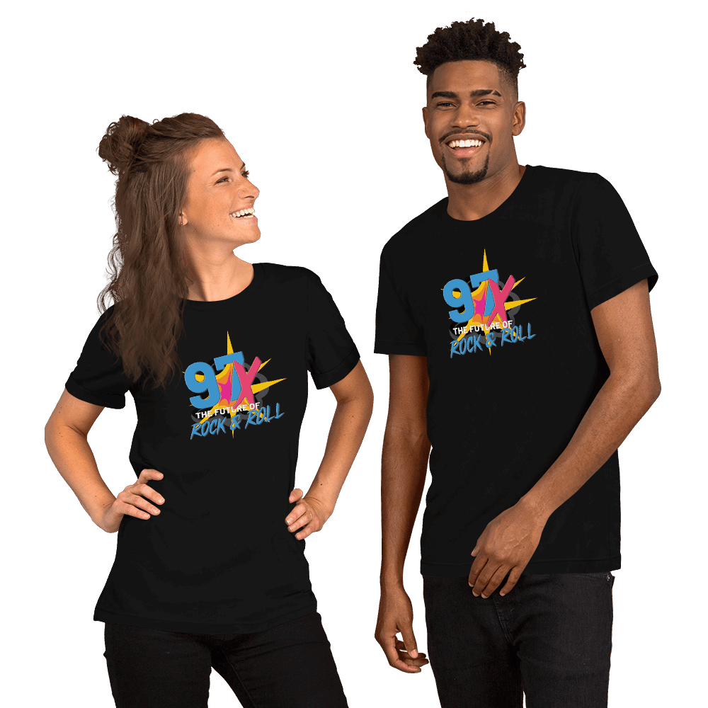 97x The Future Of Rock n Roll Unisex t-shirt VAWDesigns