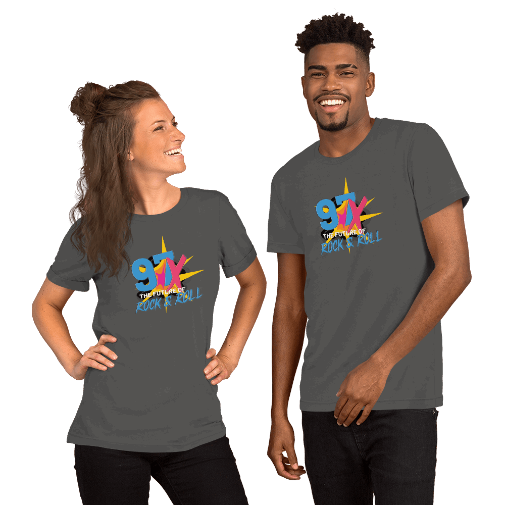 97x The Future Of Rock n Roll Unisex t-shirt VAWDesigns