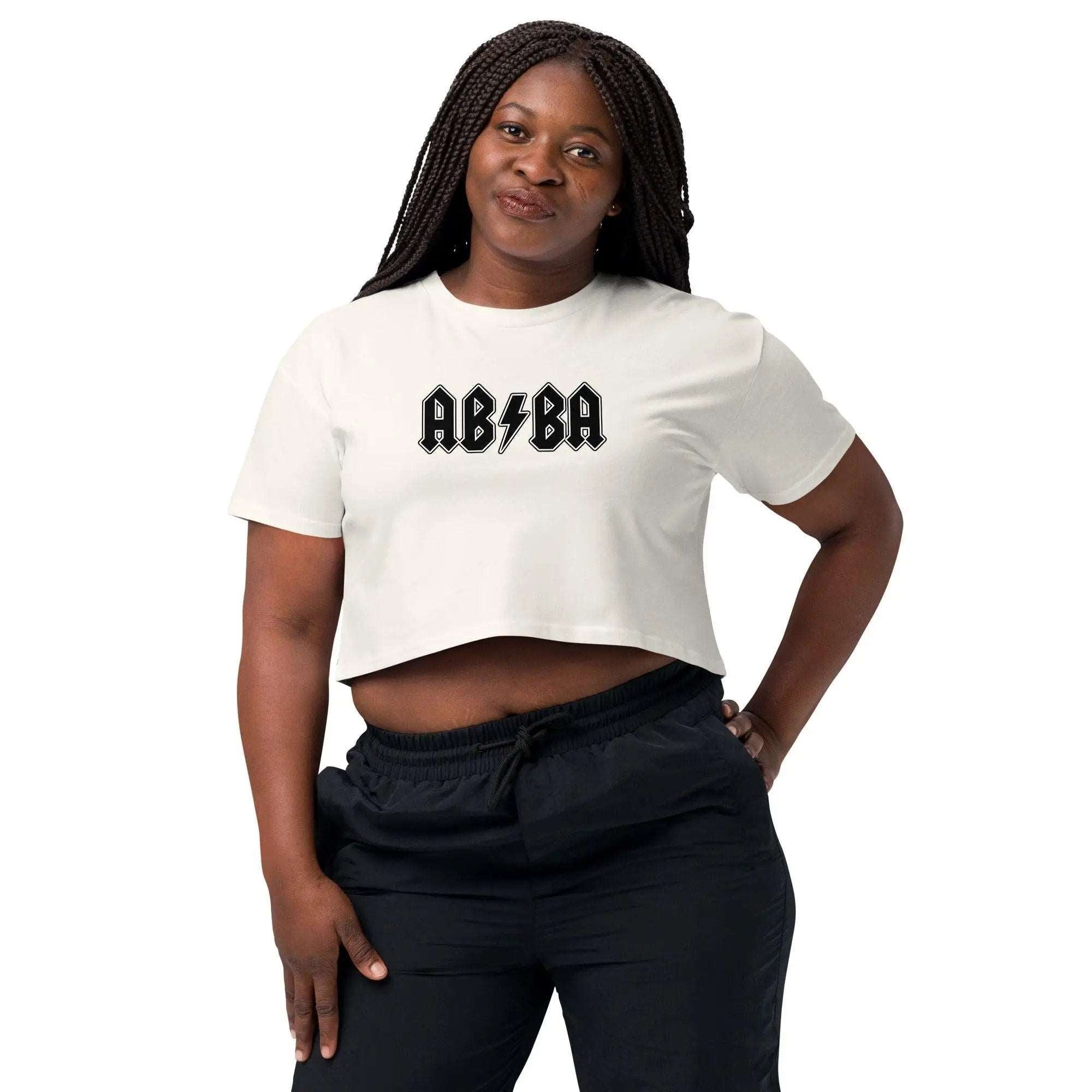 AB/BA Women’s crop top VAWDesigns