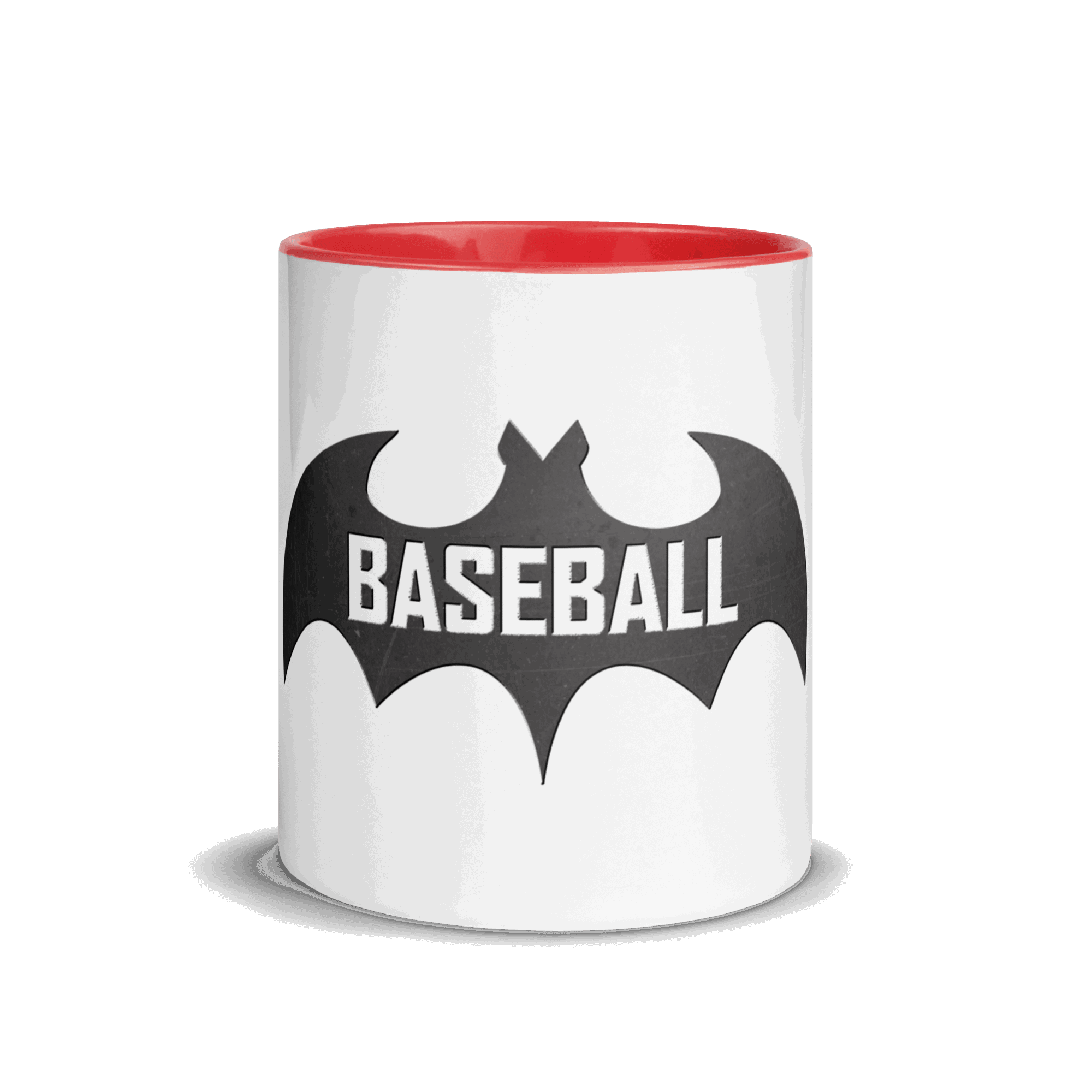 Baseball Bat Mug with Color Inside VAWDesigns