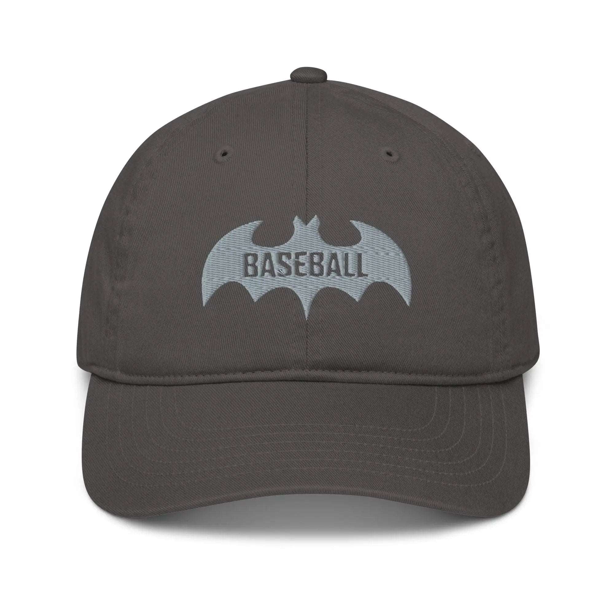Baseball Bat Organic dad hat VAWDesigns