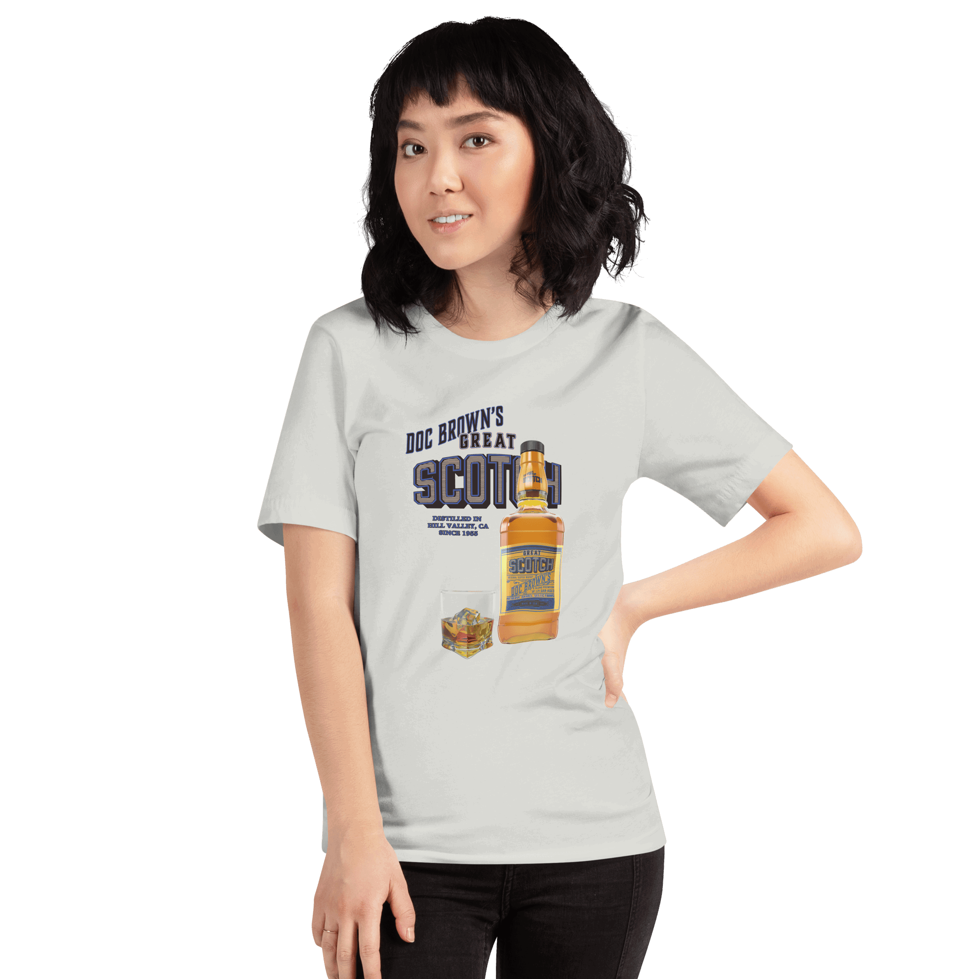 Doc Brown's Great Scotch Unisex t-shirt VAWDesigns