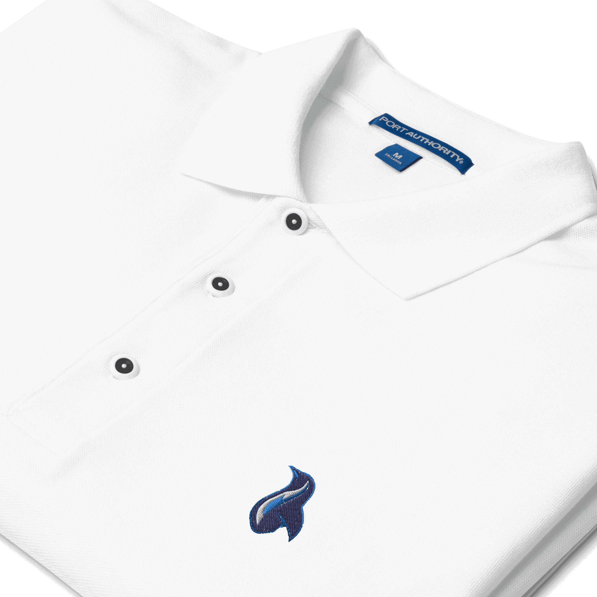 Penguin Logo Men's Premium Polo VAWDesigns