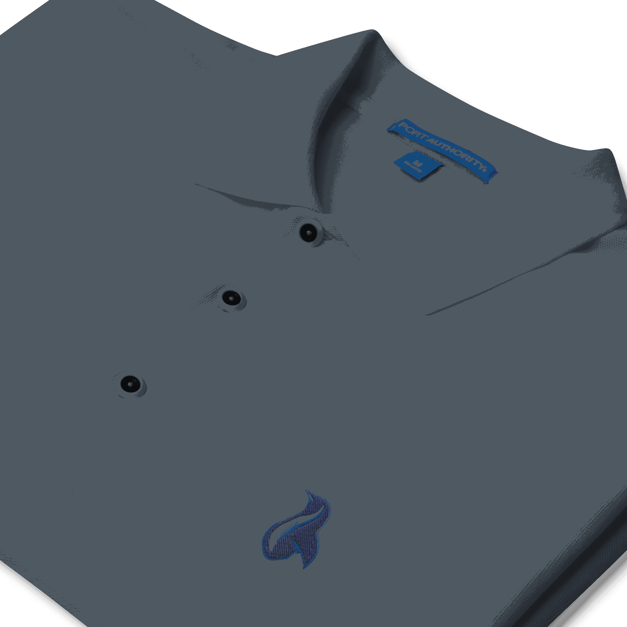 Penguin Logo Men's Premium Polo VAWDesigns