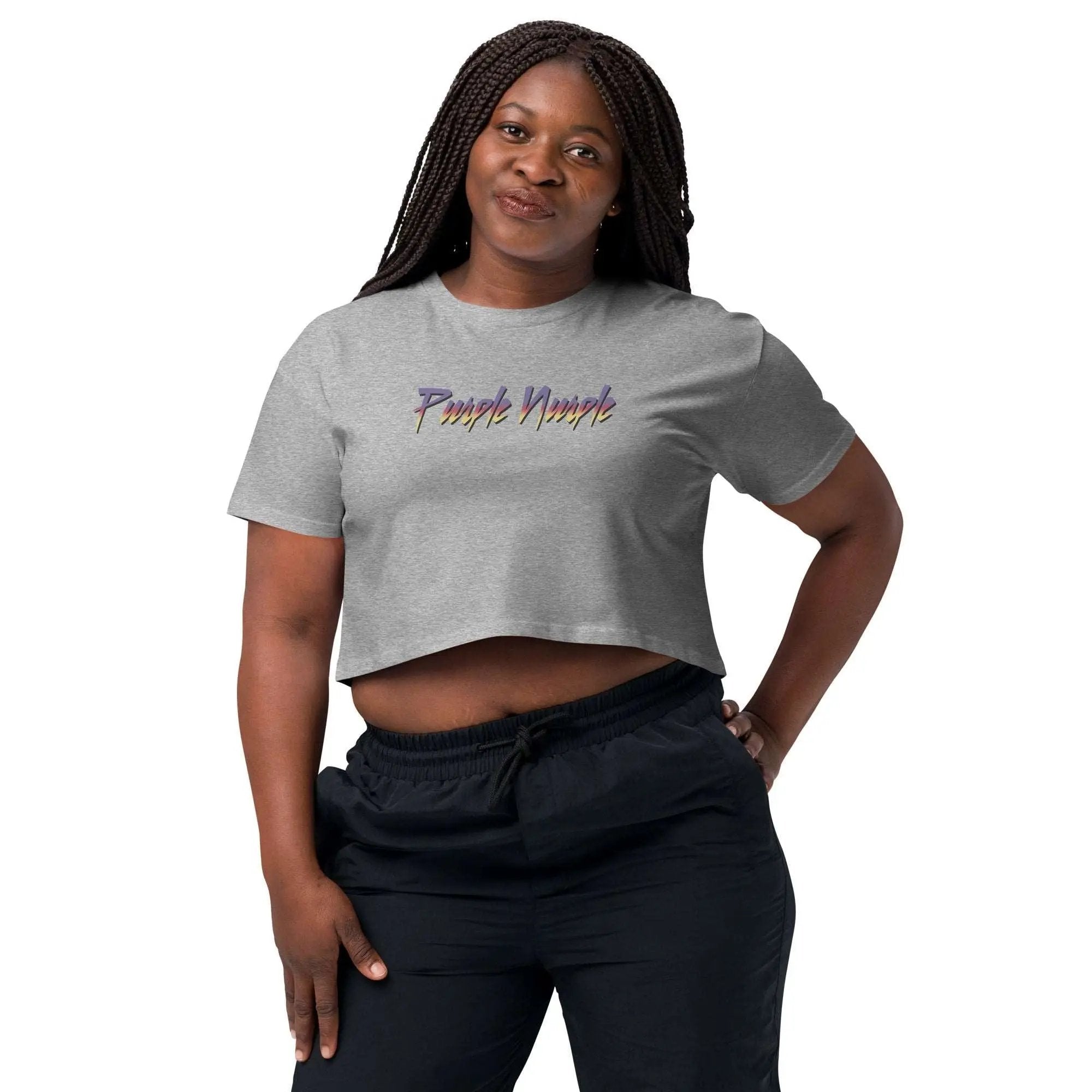 Purple Nurple Women’s crop top