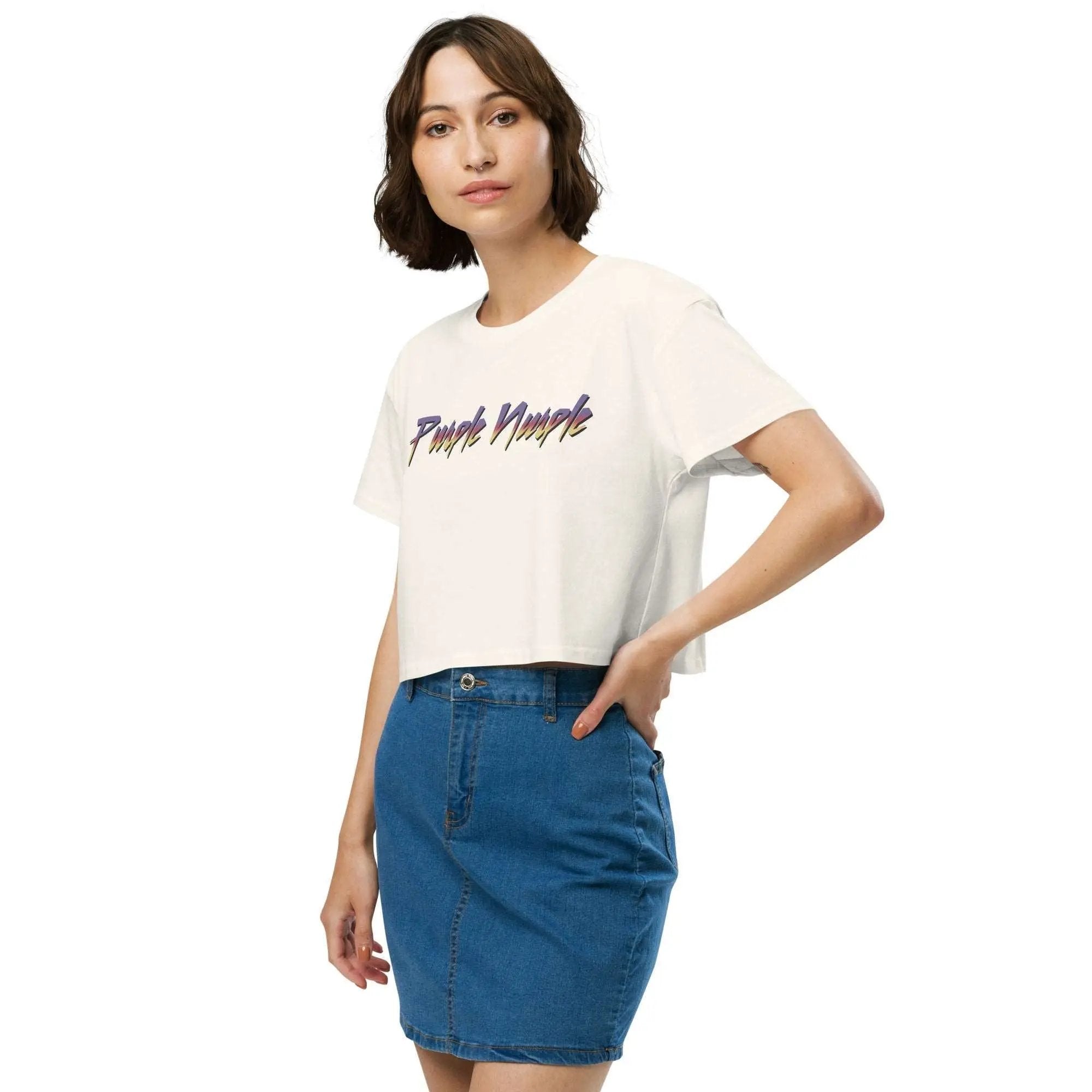 Purple Nurple Women’s crop top