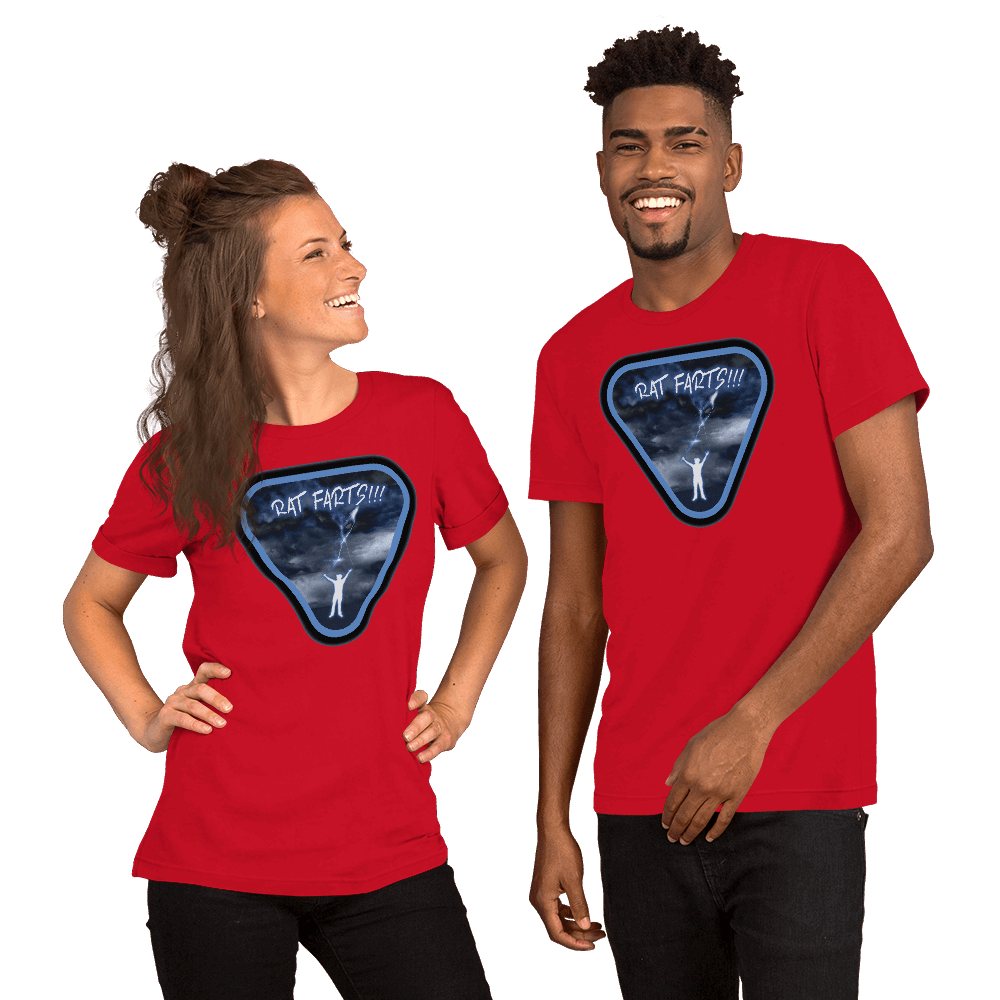 Rat Farts! Unisex t-shirt VAWDesigns