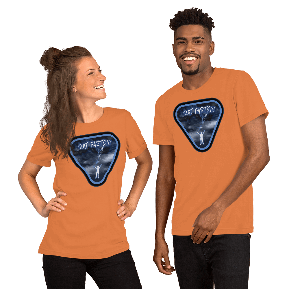 Rat Farts! Unisex t-shirt VAWDesigns