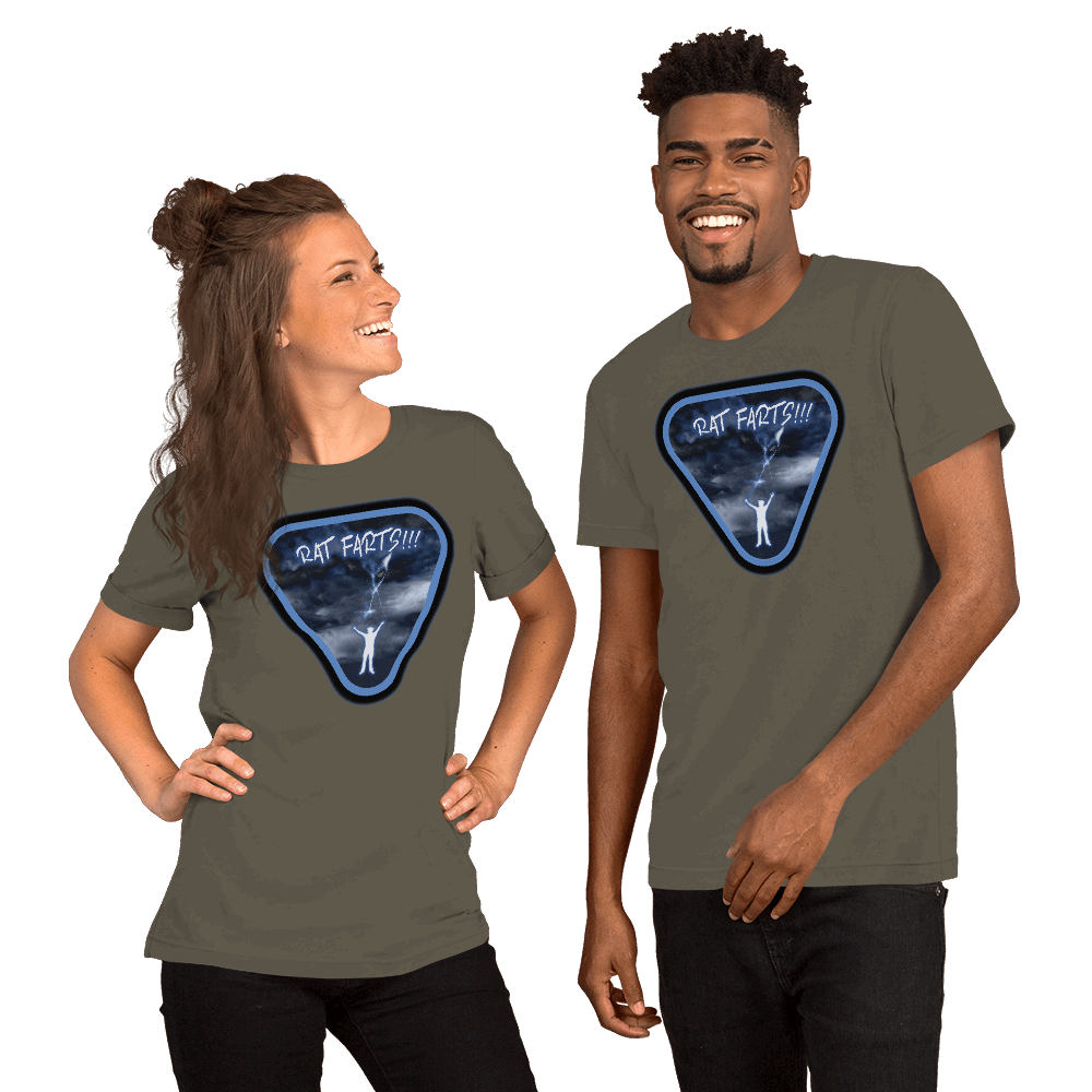 Rat Farts! Unisex t-shirt VAWDesigns