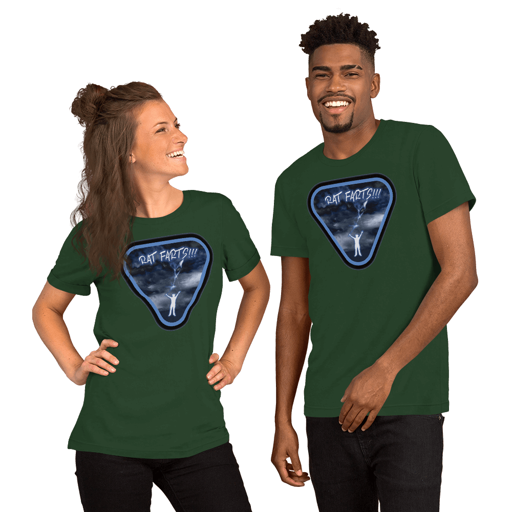 Rat Farts! Unisex t-shirt VAWDesigns