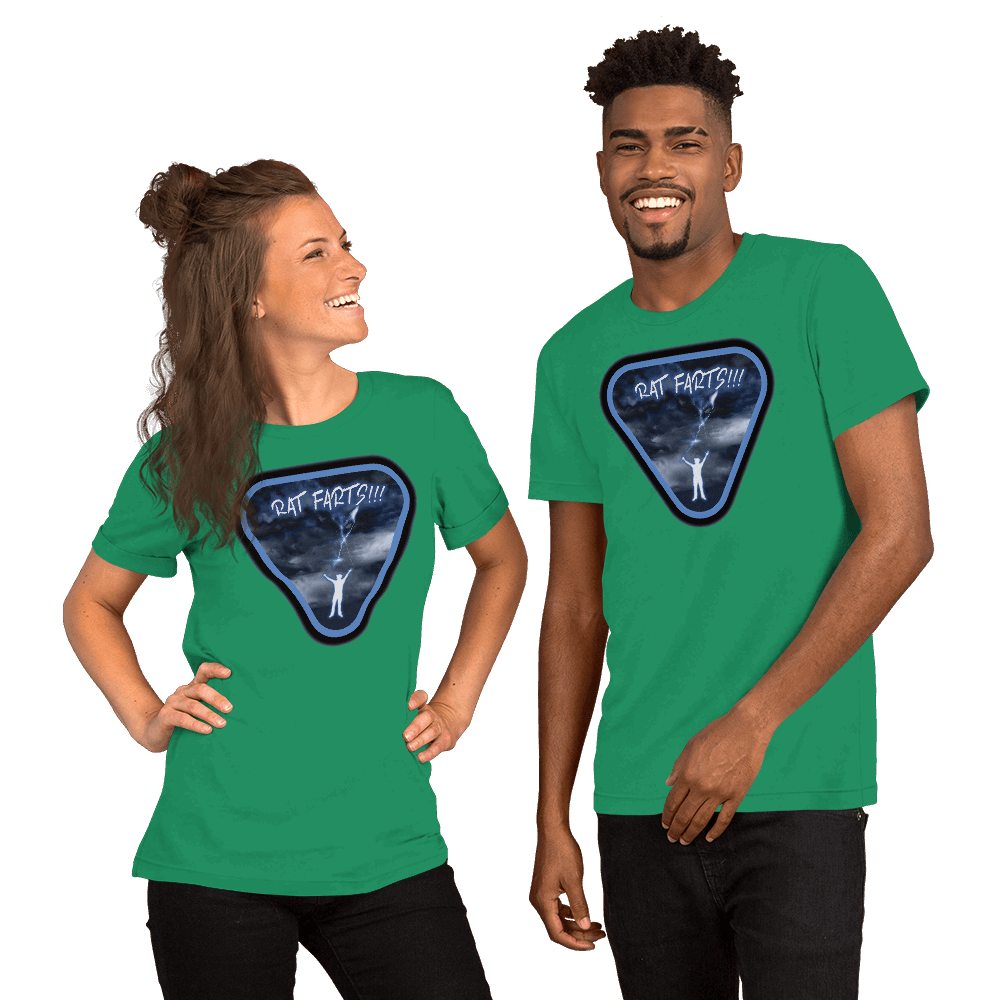 Rat Farts! Unisex t-shirt VAWDesigns
