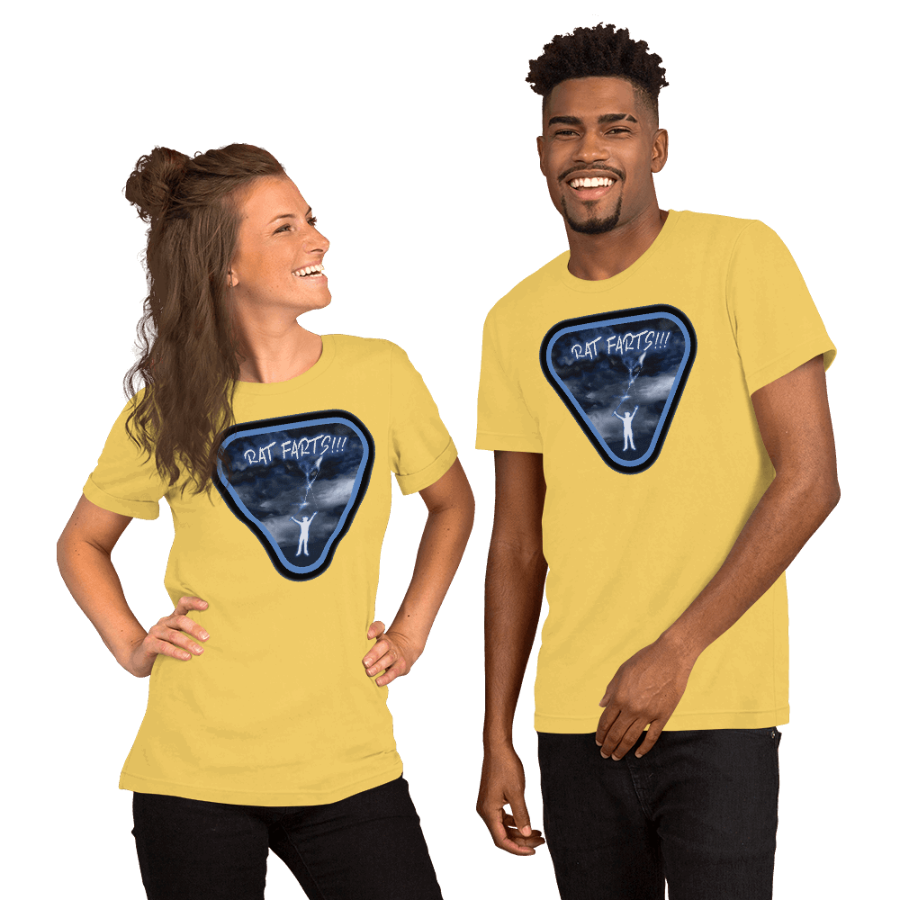 Rat Farts! Unisex t-shirt VAWDesigns