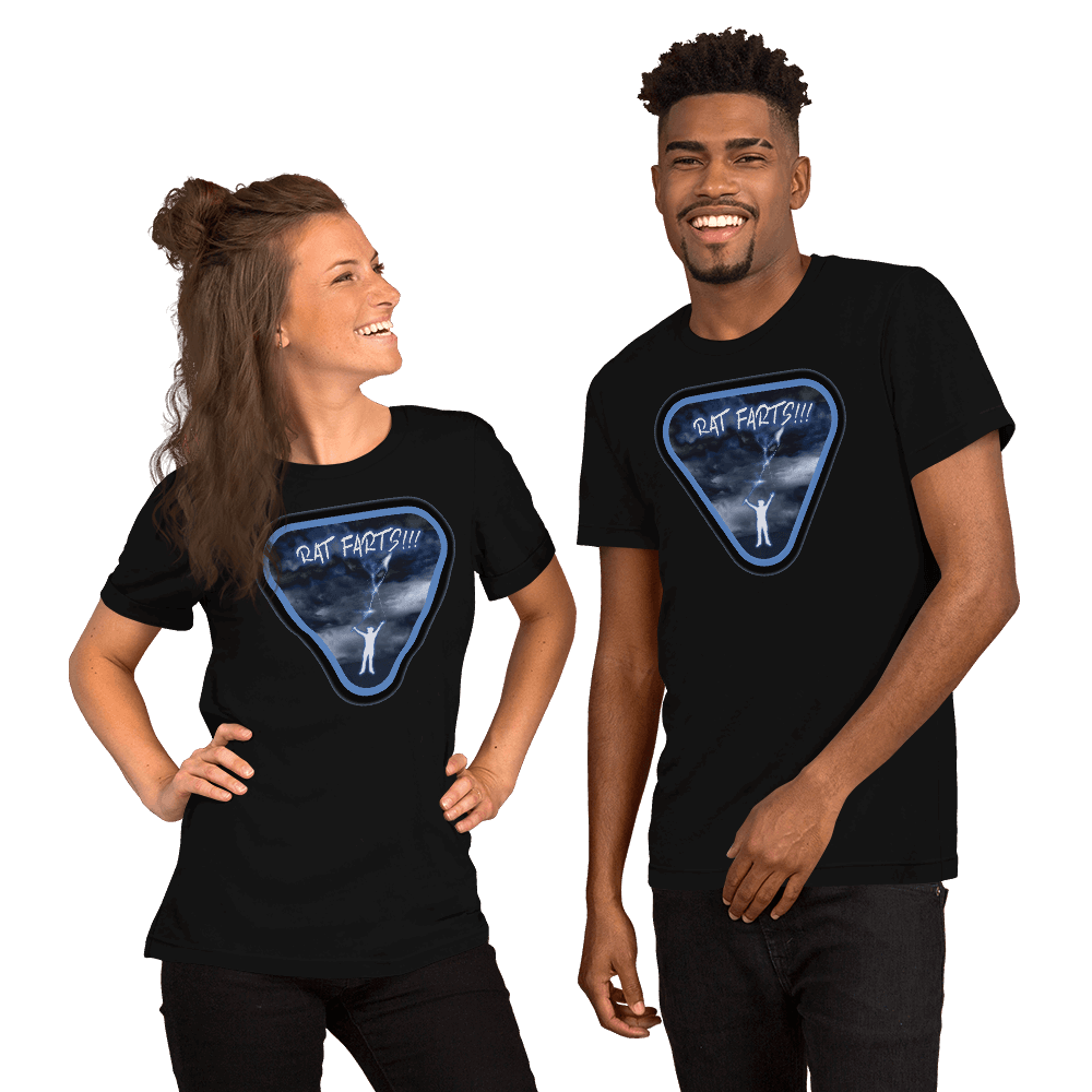Rat Farts! Unisex t-shirt VAWDesigns