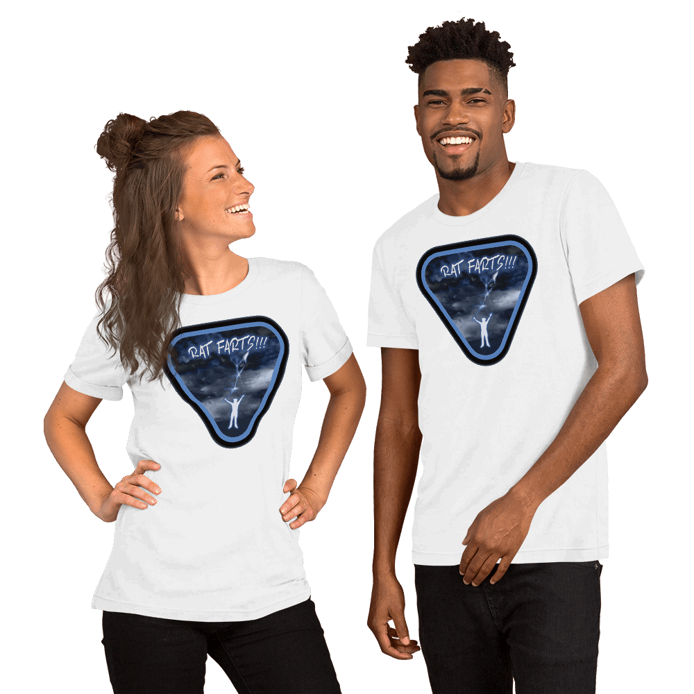 Rat Farts! Unisex t-shirt VAWDesigns
