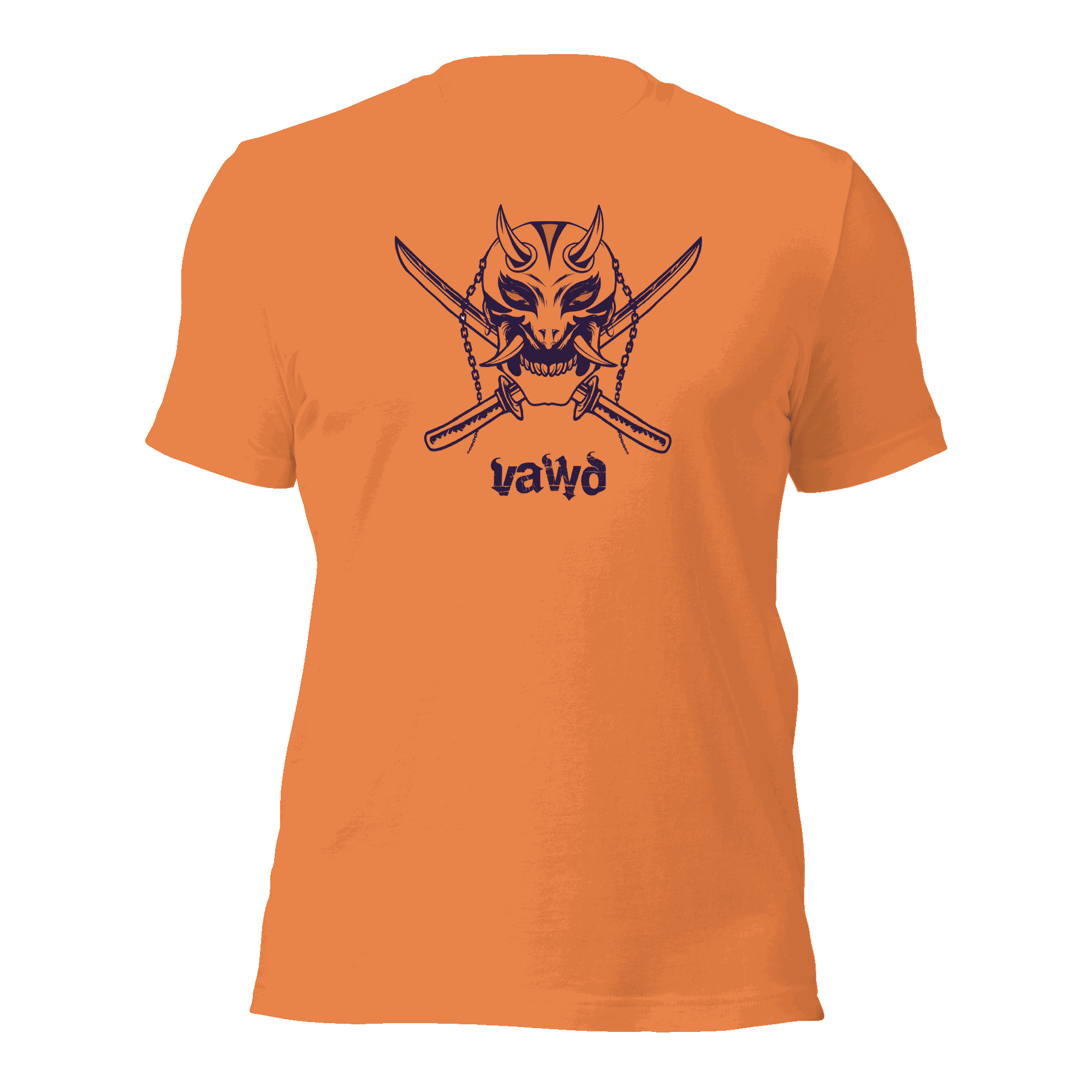 Samurai Demon Unisex t-shirt VAWDesigns