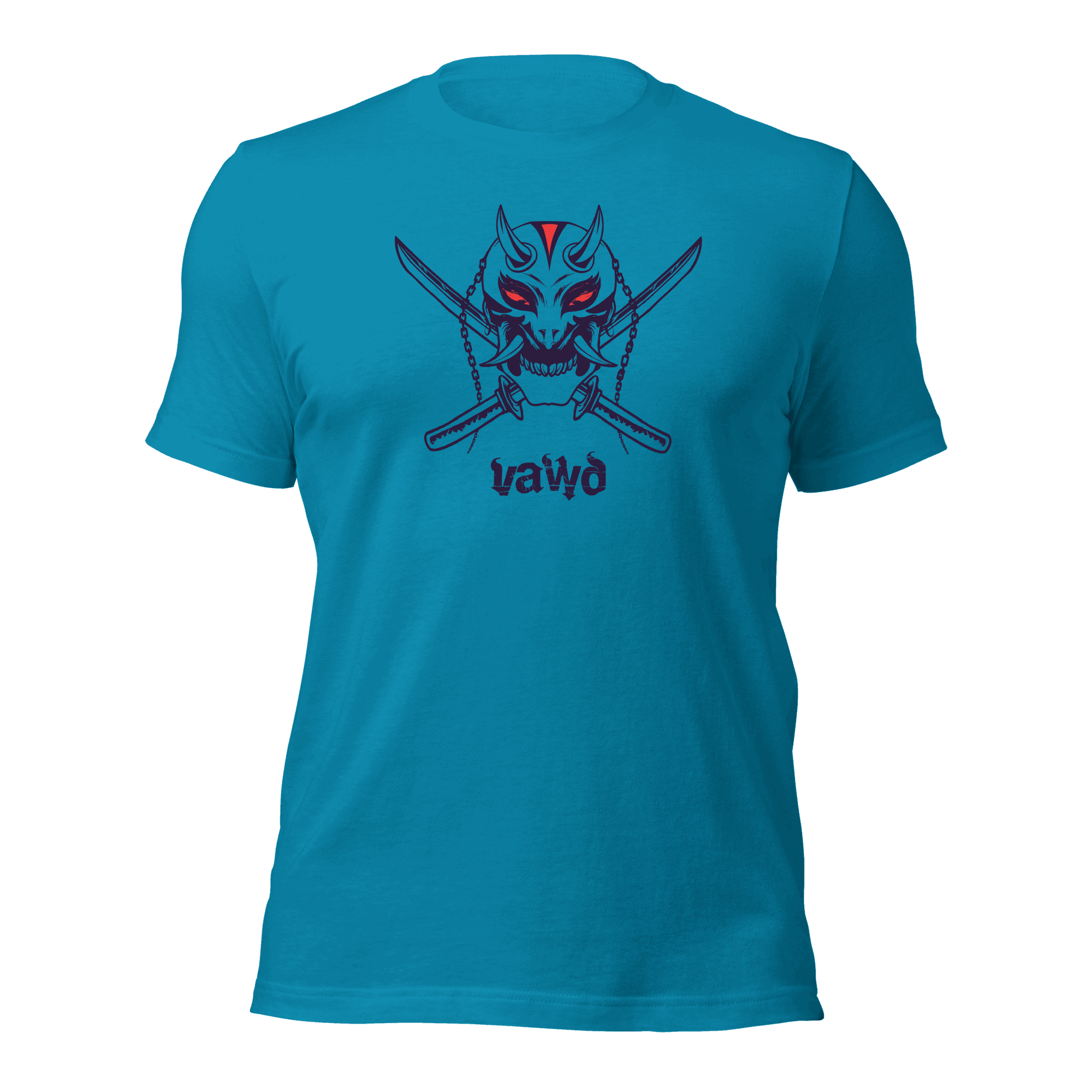 Samurai Demon Unisex t-shirt VAWDesigns