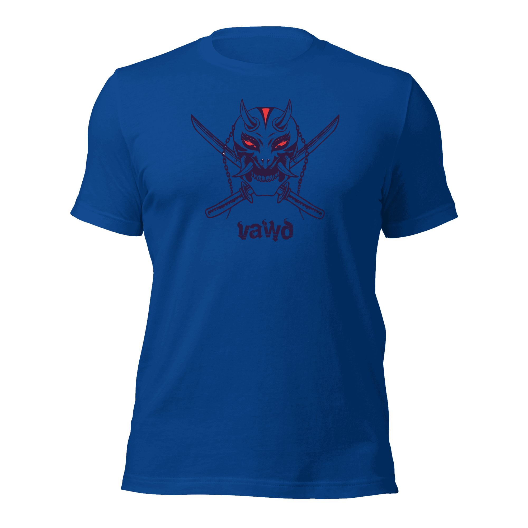 Samurai Demon Unisex t-shirt VAWDesigns