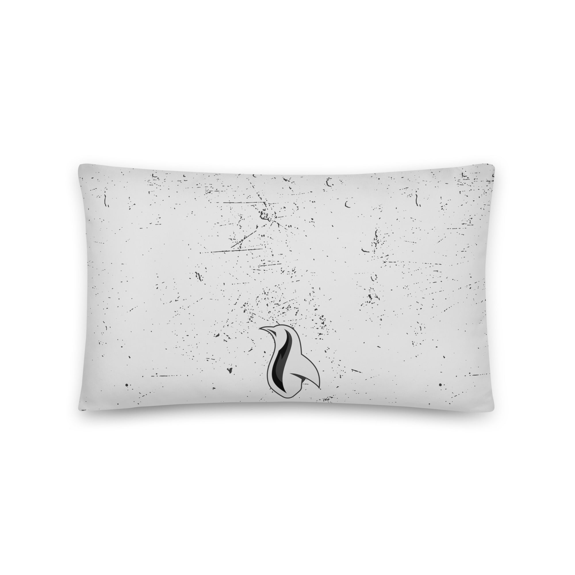gray pillow with a music quote