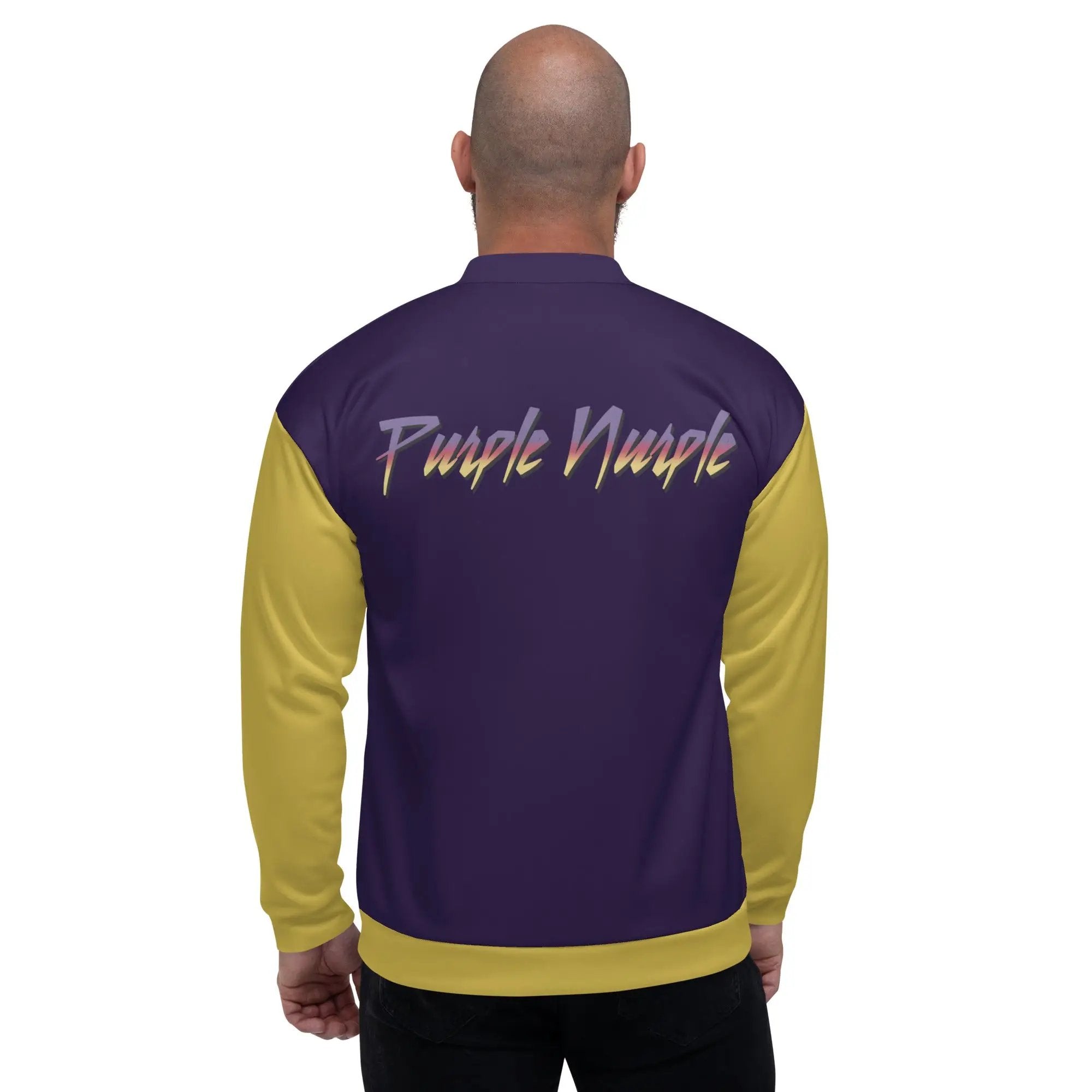Purple Nurple Unisex Bomber Jacke