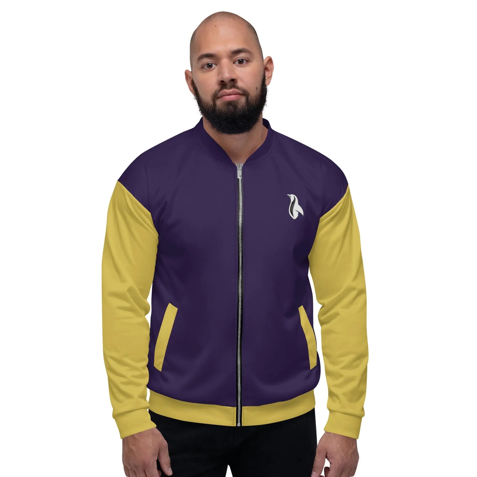 Purple Nurple Unisex Bomber Jacke