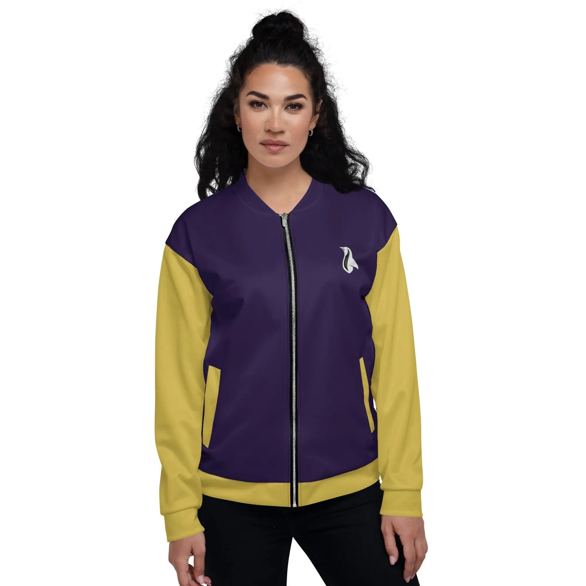 Purple Nurple Unisex Bomber Jacke