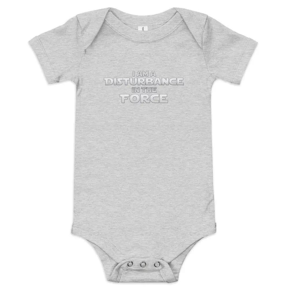 Disturbance In The Force Baby Short Sleeve One Piece