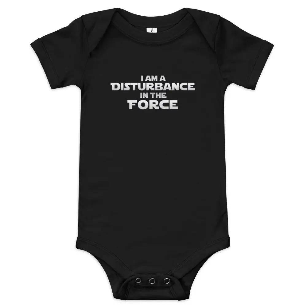 Disturbance In The Force Baby Short Sleeve One Piece