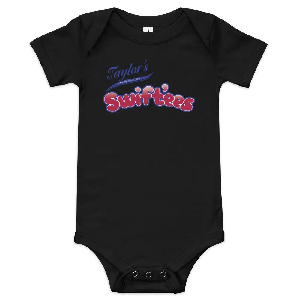 a baby bodysuit that says taylor's sweeties