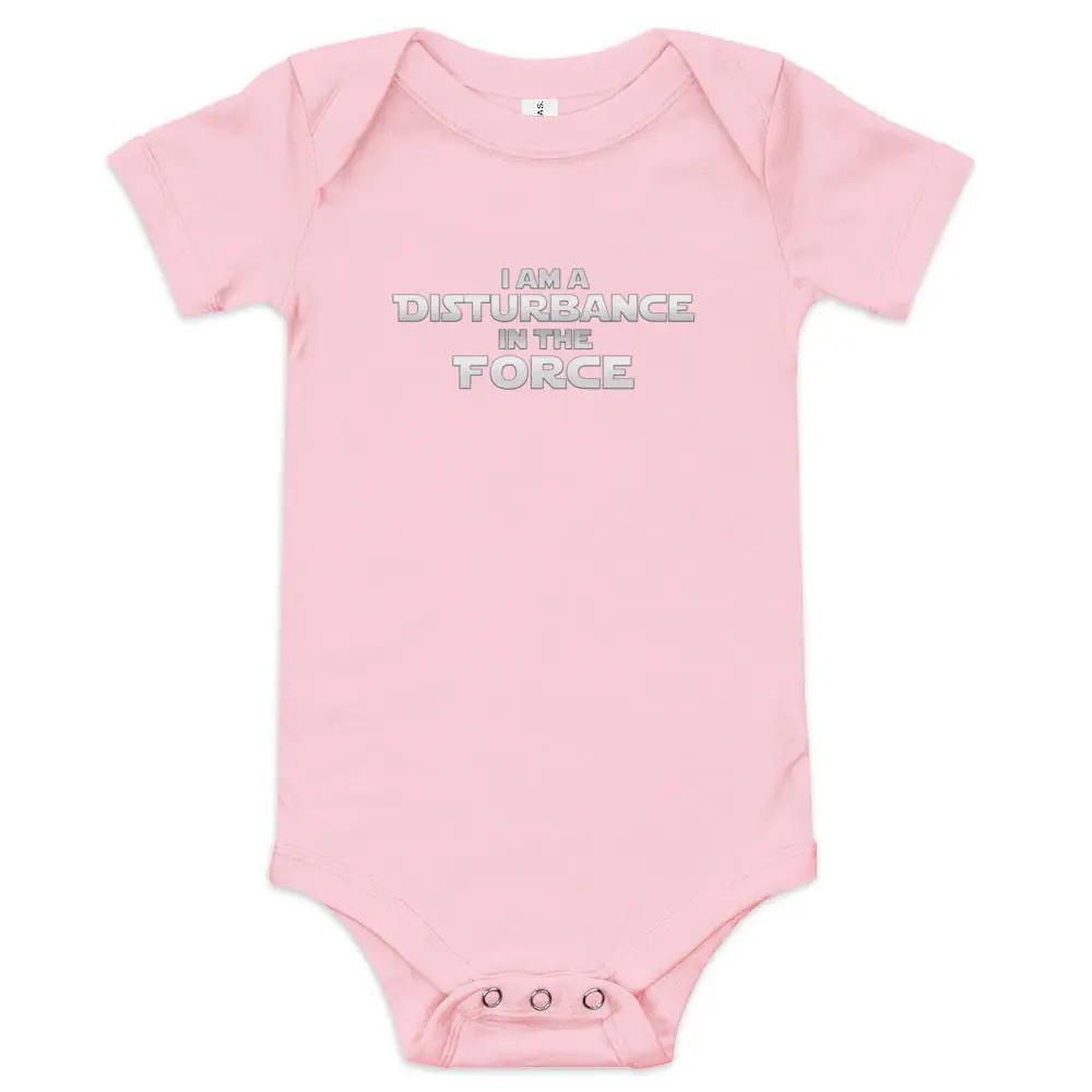 Disturbance In The Force Baby Short Sleeve One Piece