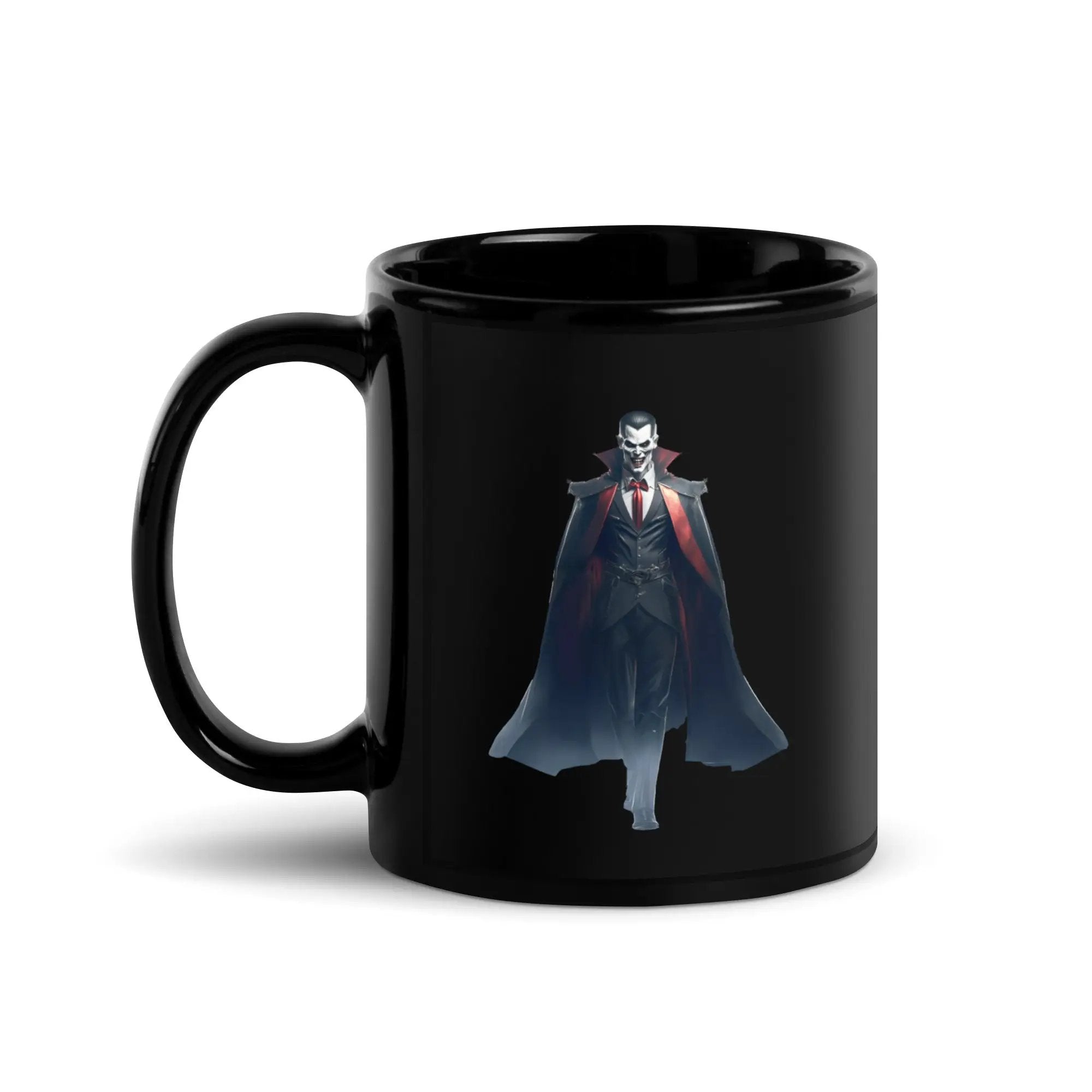 The Monster Squad "Dracula" Black Glossy mug