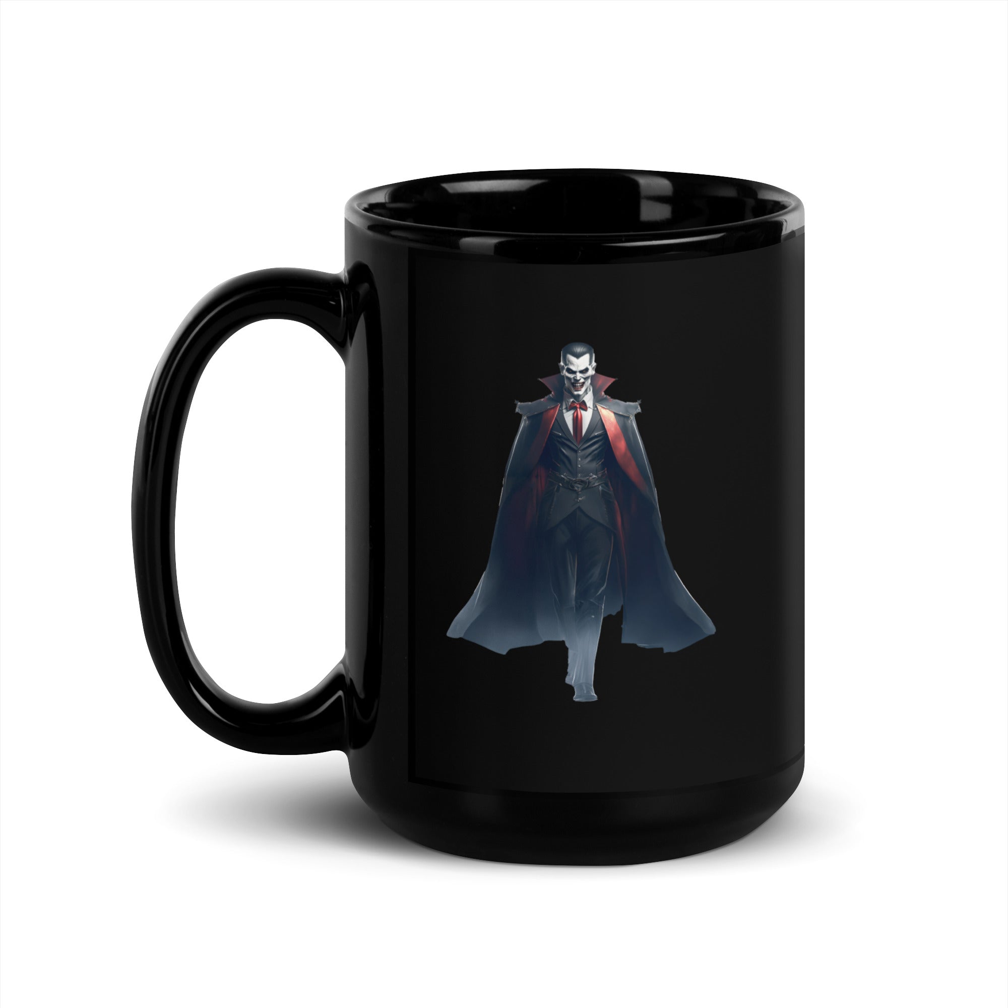 The Monster Squad "Dracula" Black Glossy mug