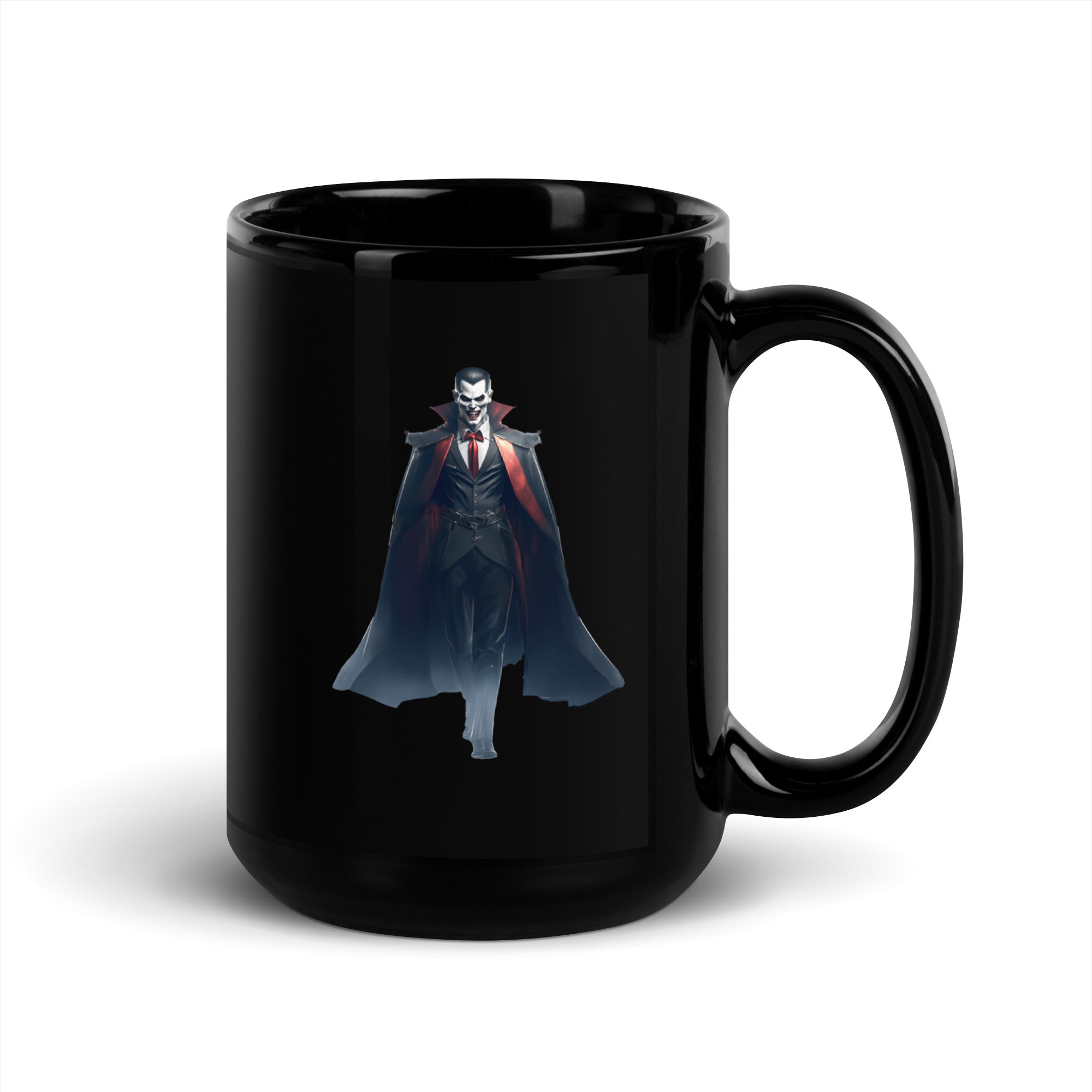 The Monster Squad "Dracula" Black Glossy mug
