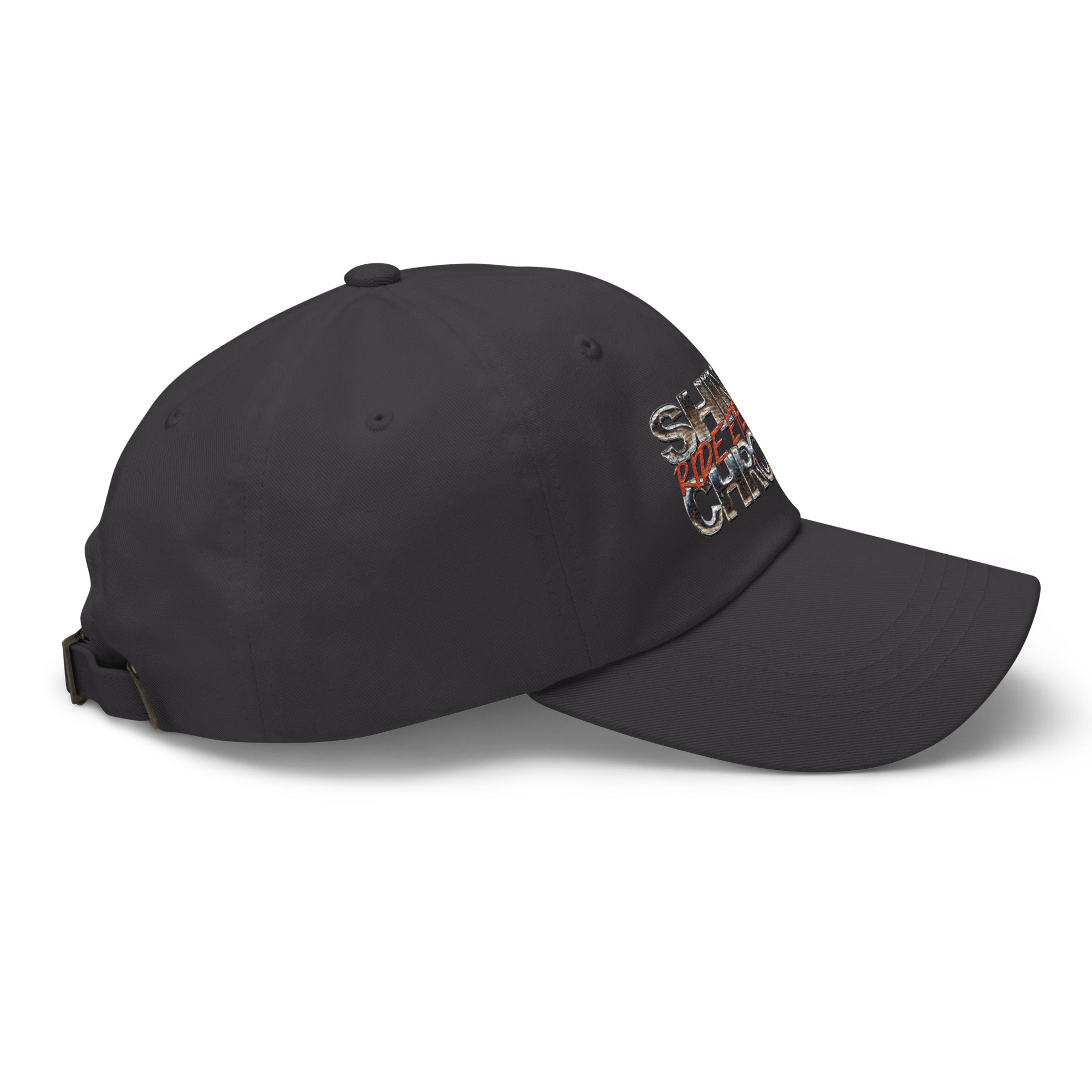 a black hat with a picture of a dragon on it