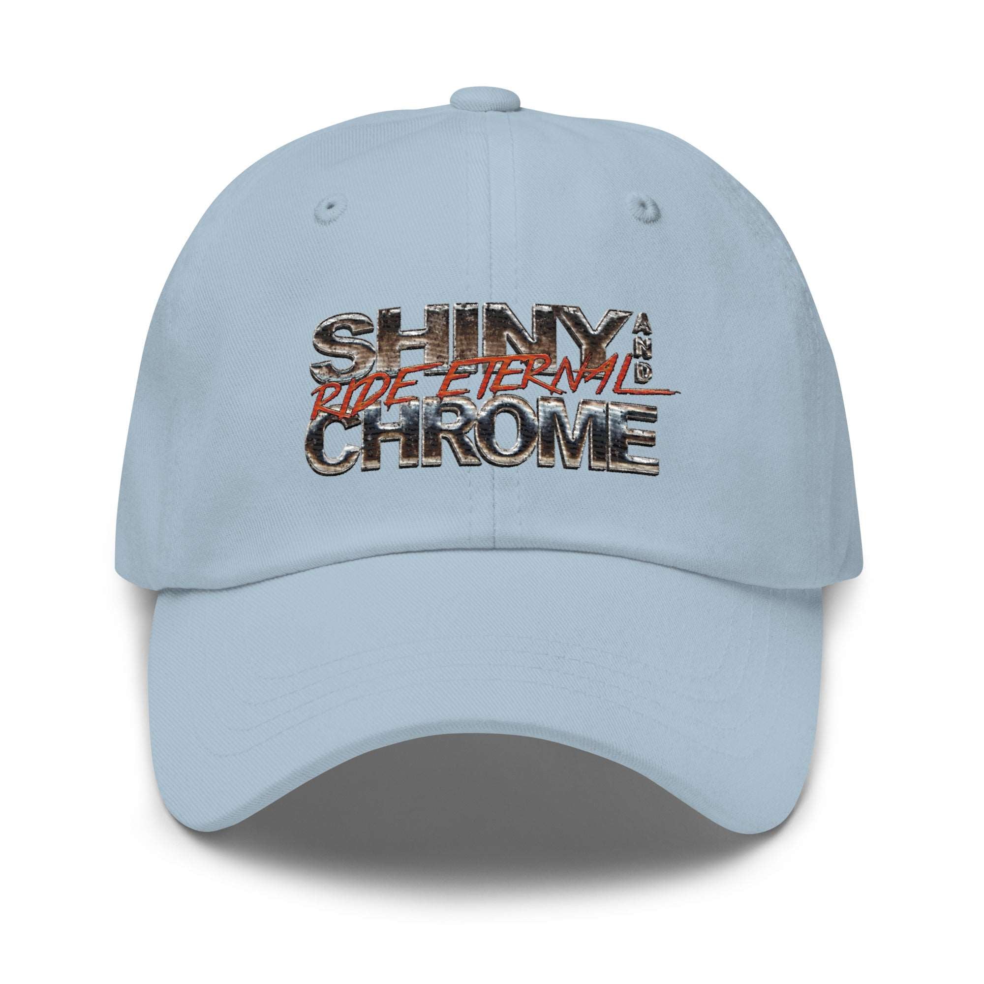 Shiny and Chrome Dad hat