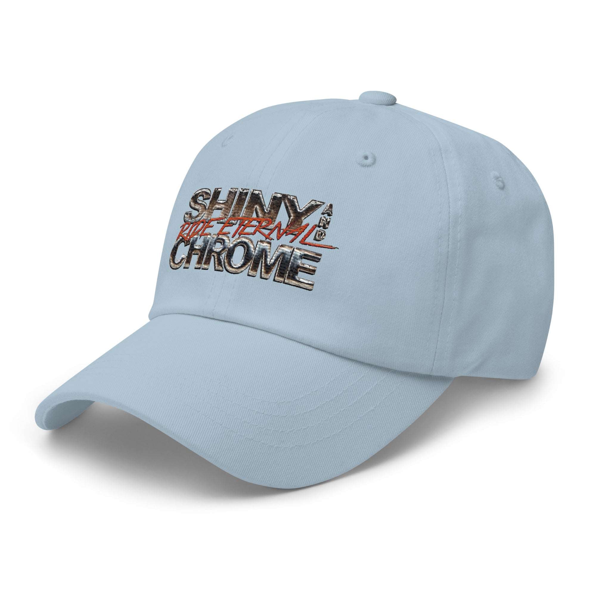 Shiny and Chrome Dad hat