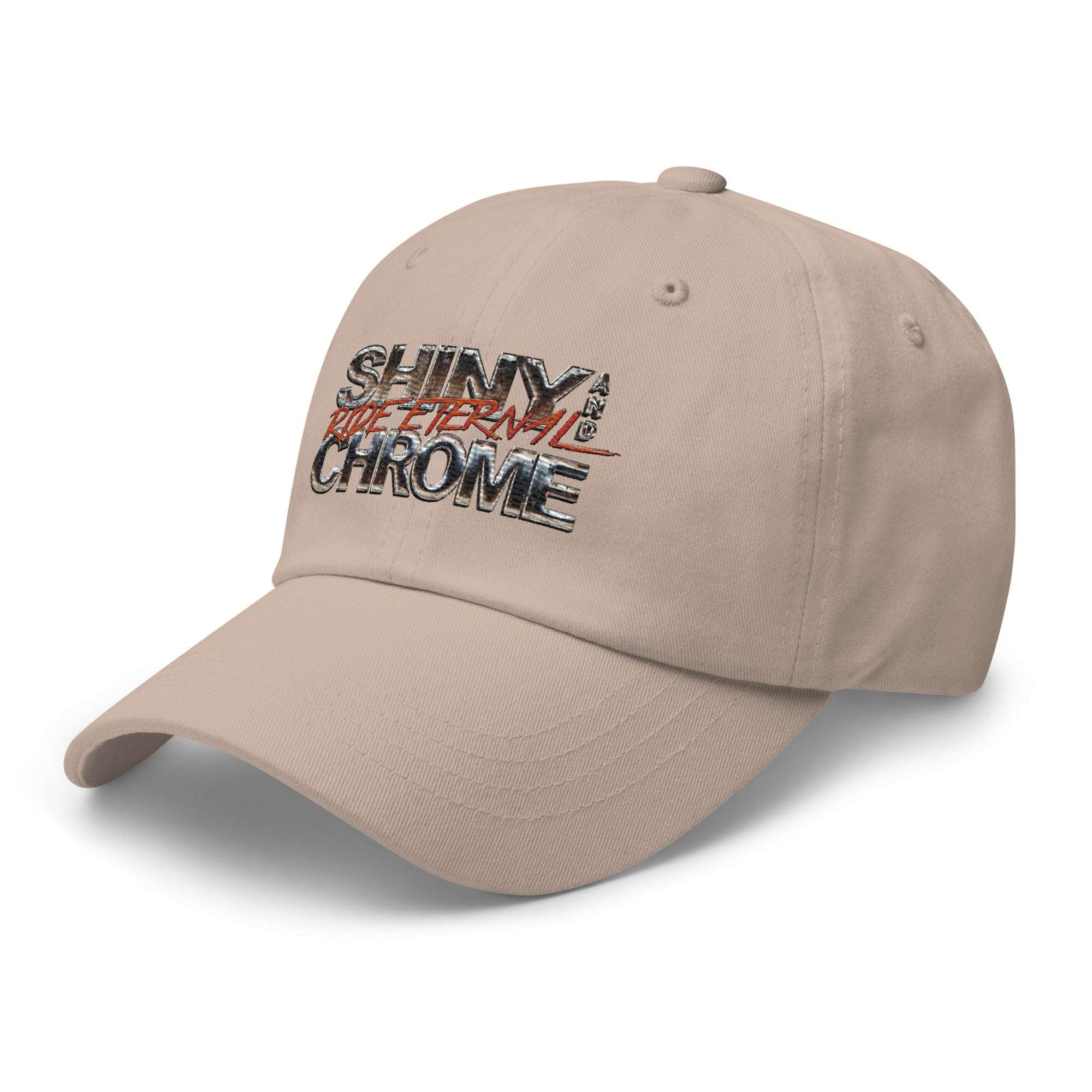 Shiny and Chrome Dad hat