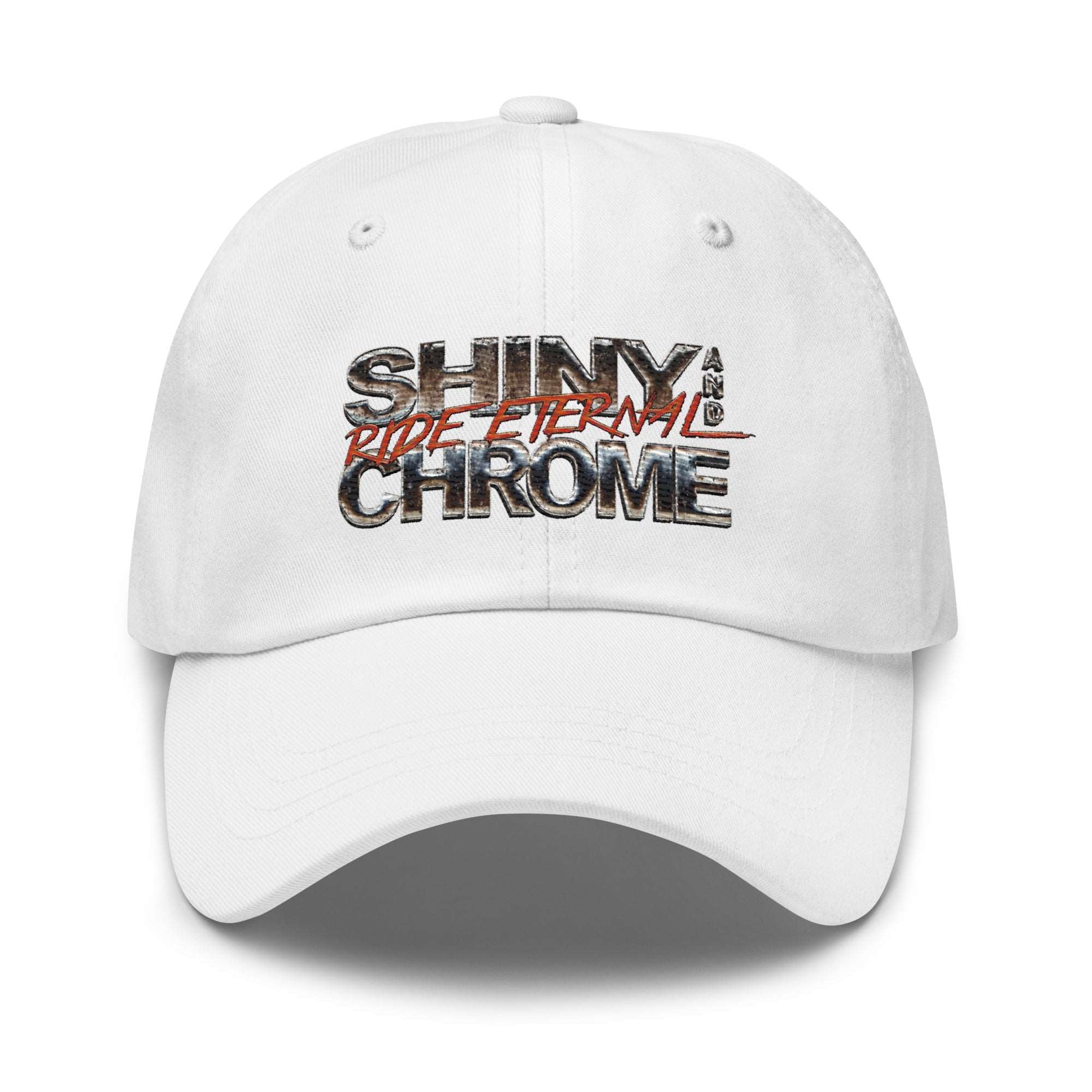 Shiny and Chrome Dad hat