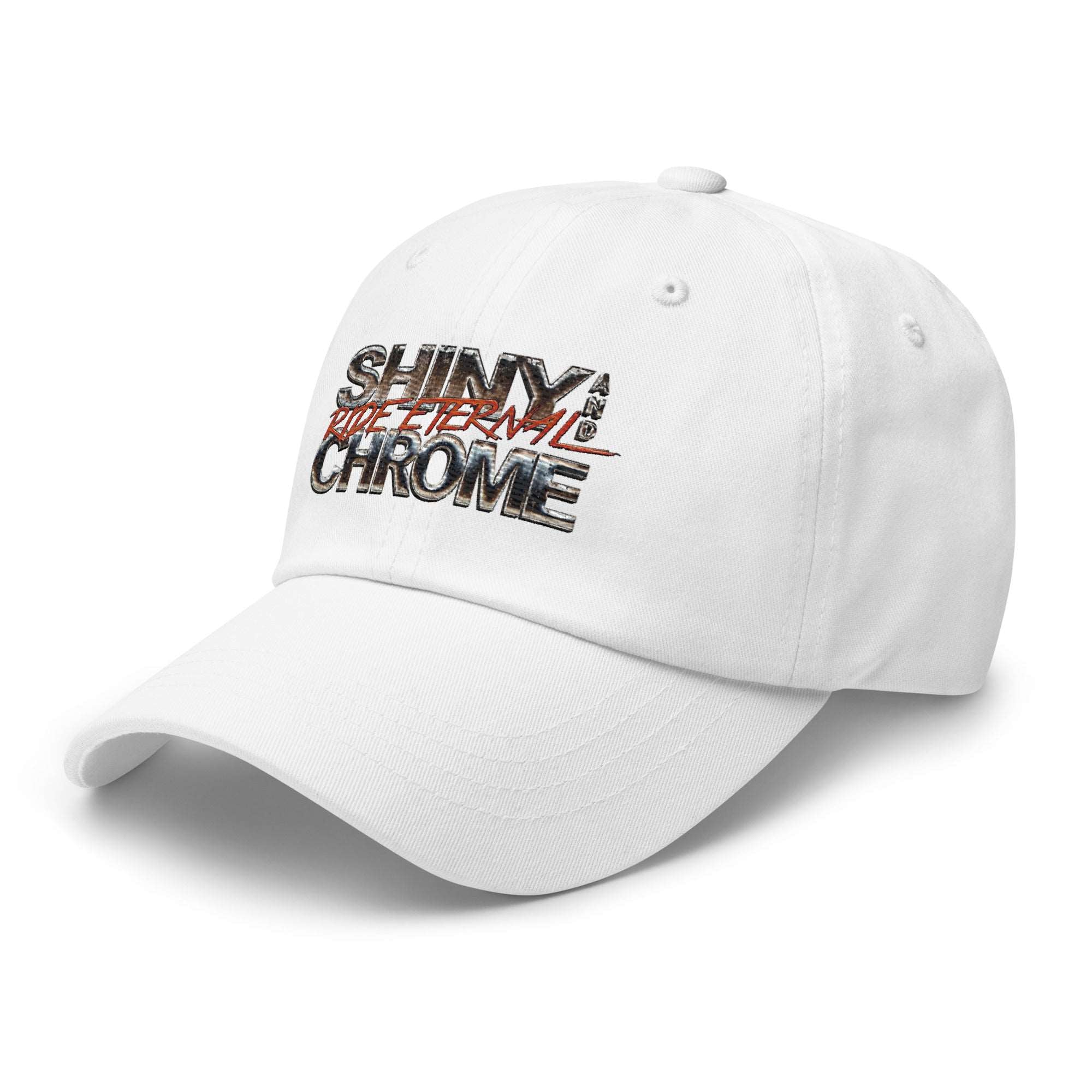 Shiny and Chrome Dad hat