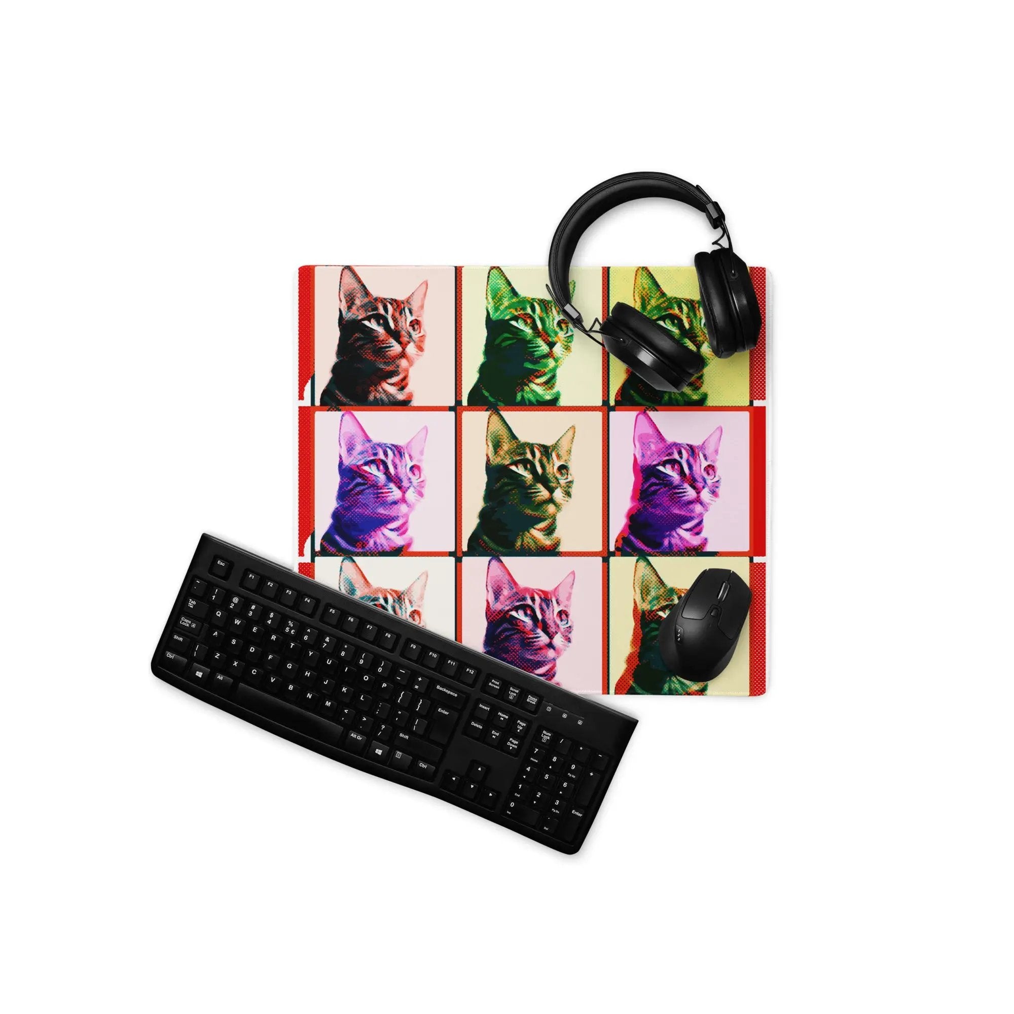 Warhol Cats Gaming mouse pad