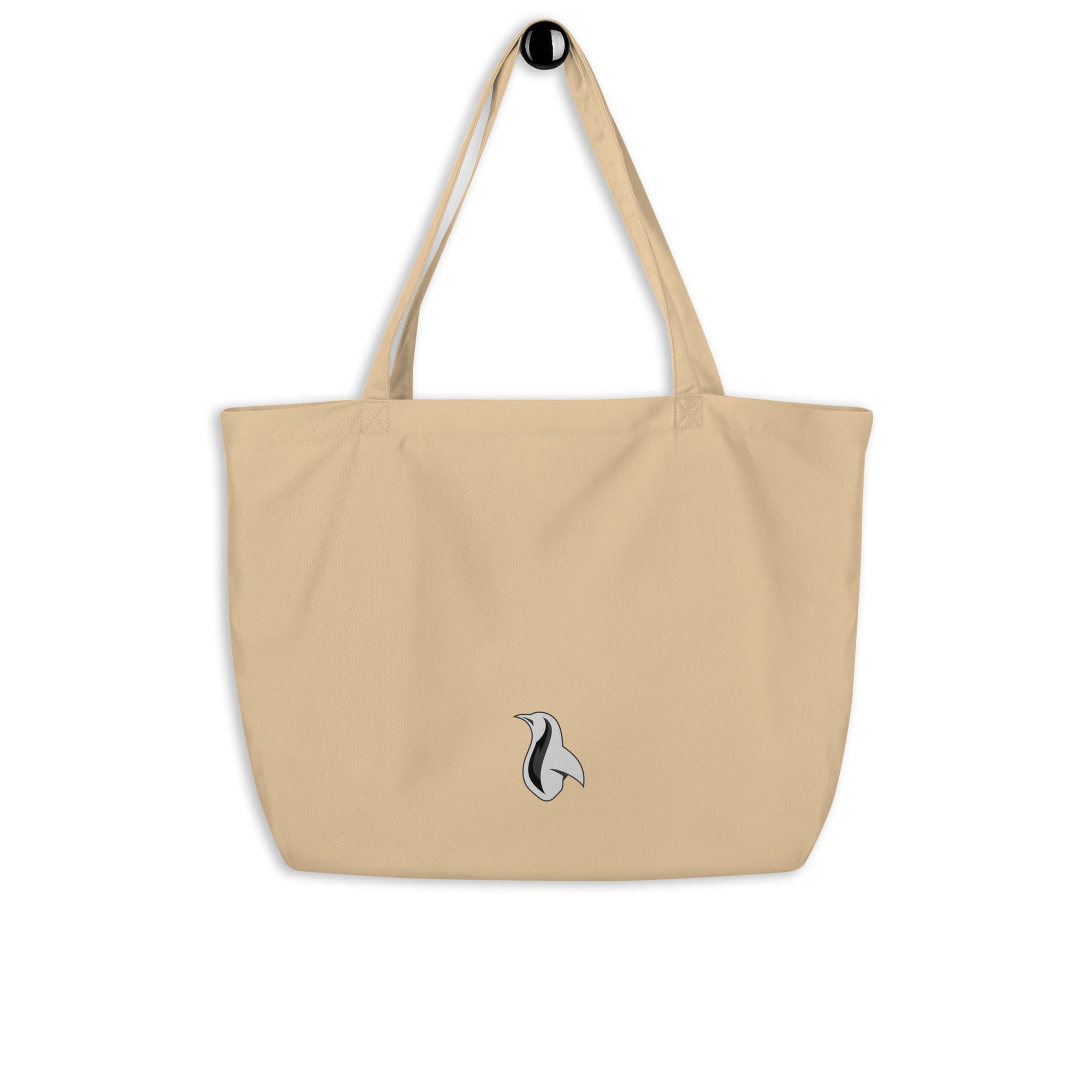 a tote bag with a picture of a squirrel on it