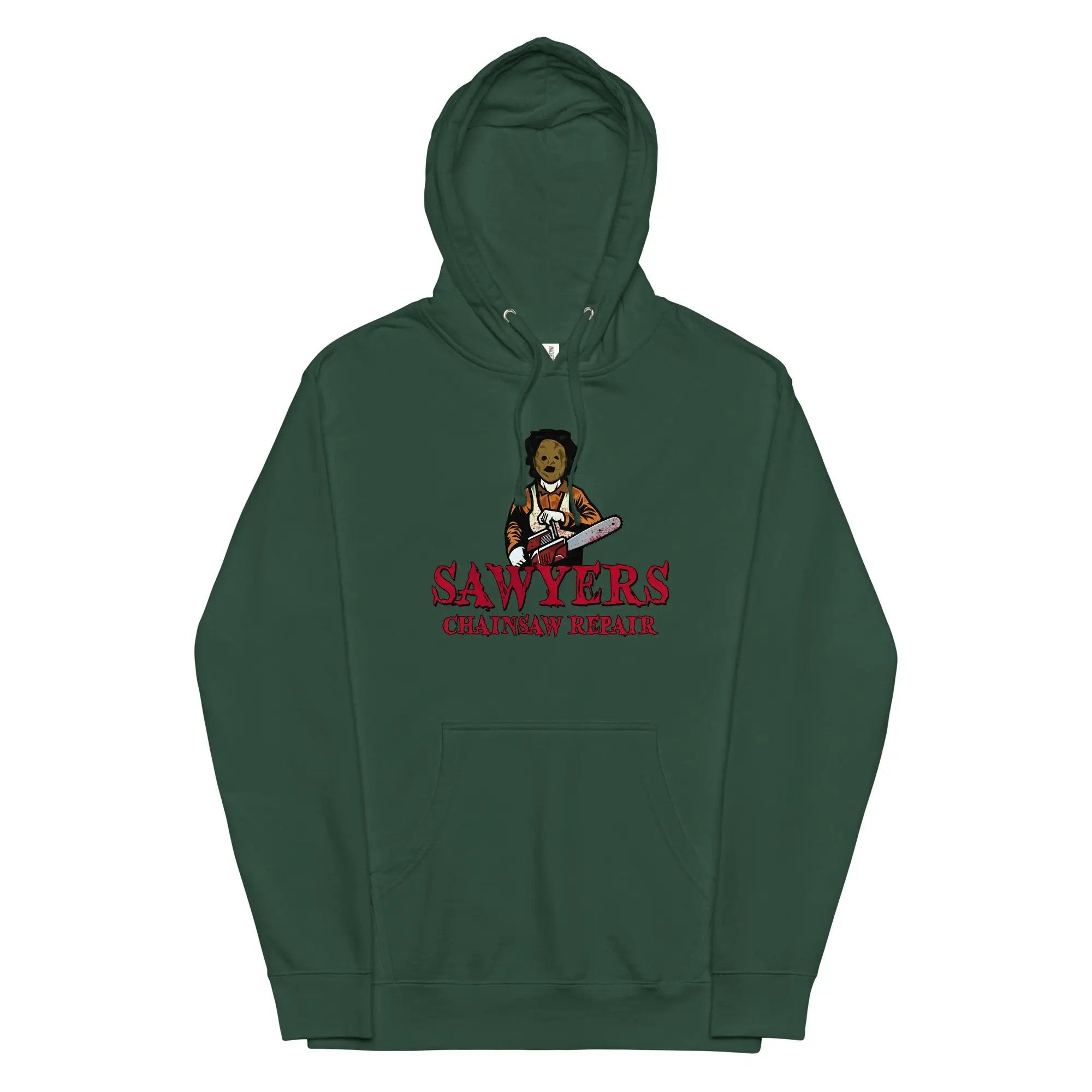 Sawyers Chainsaw Repair Unisex Midweight Hoodie