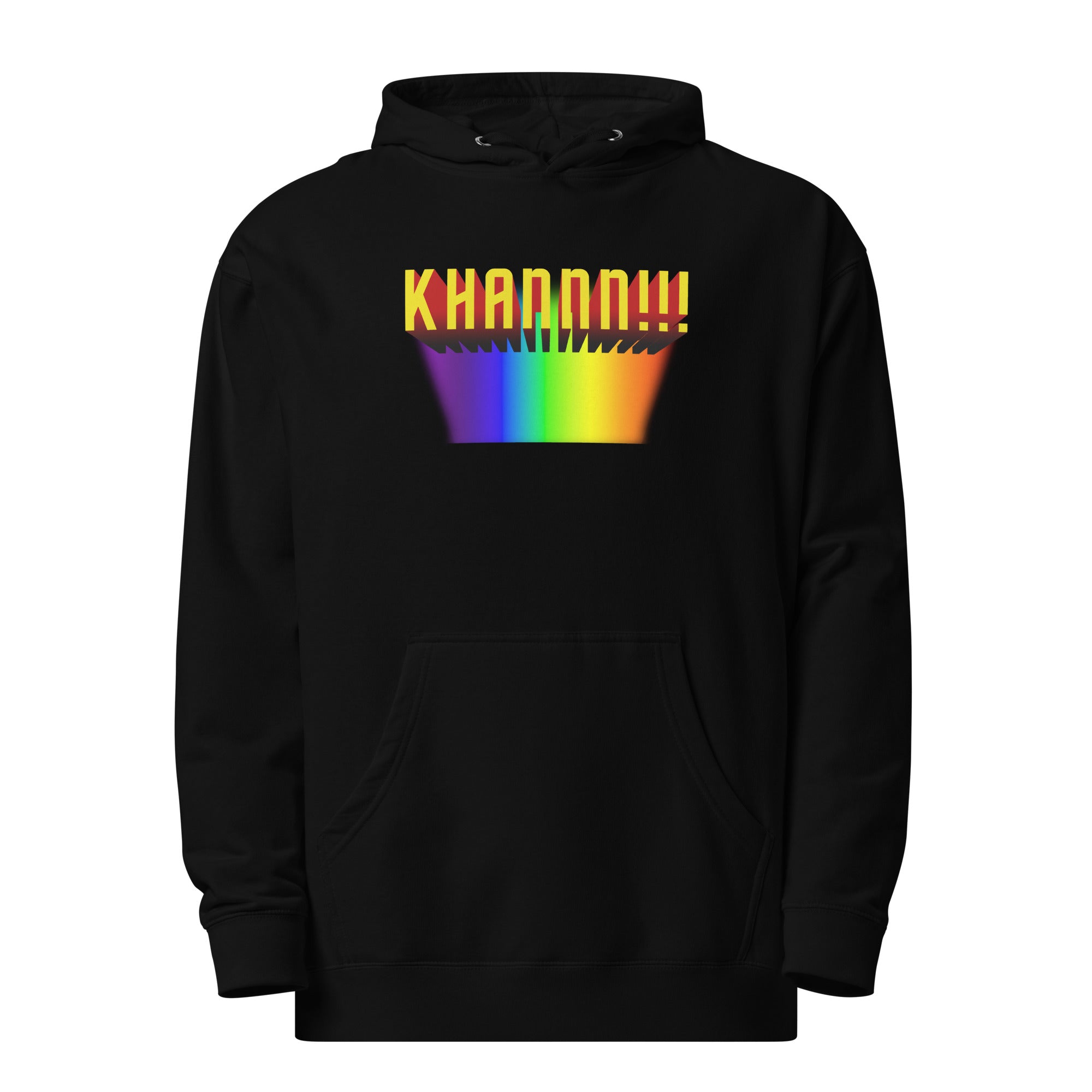 a black hoodie with the words kardah on it
