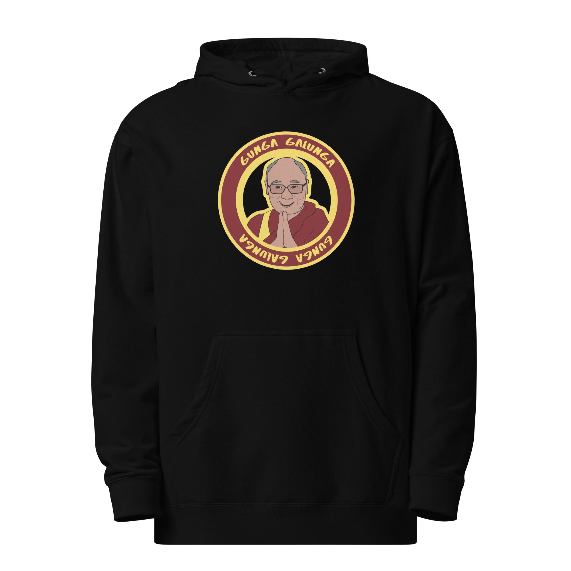 The Dali Lama Himself Unisex midweight hoodie