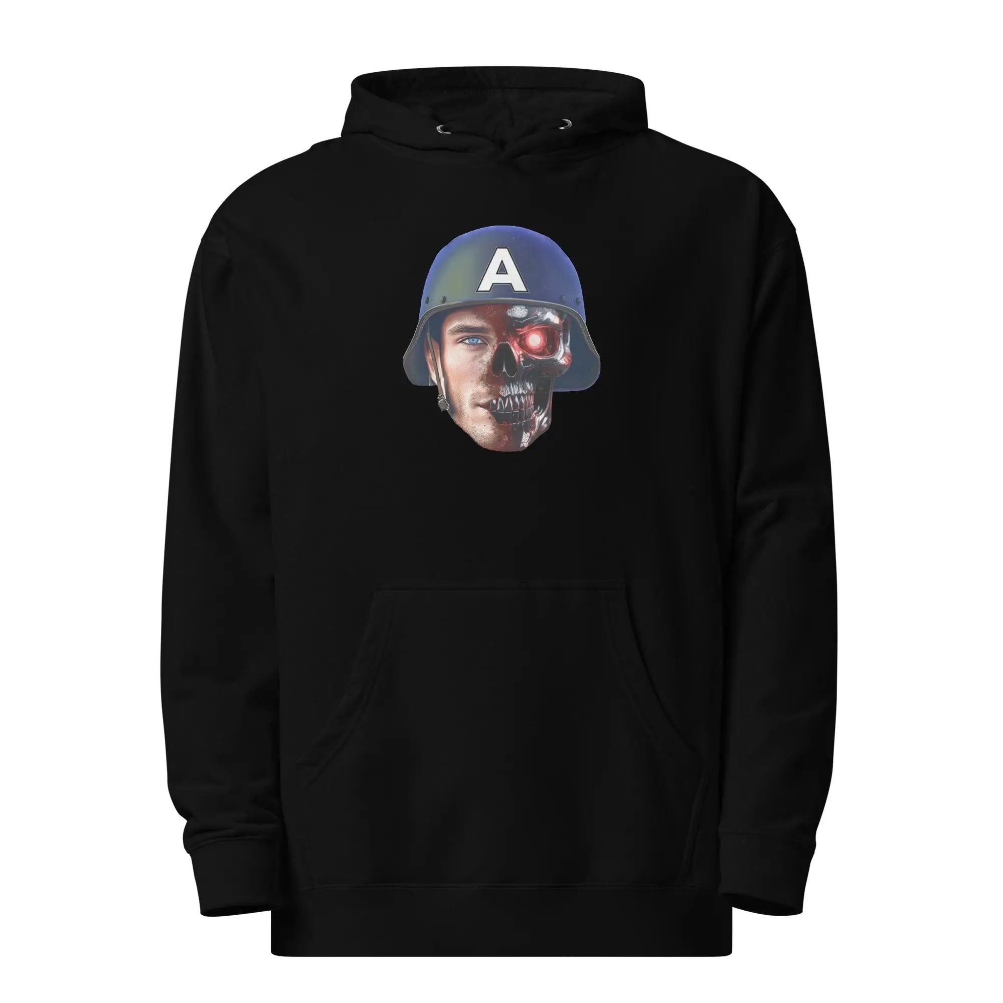Captain Terminator Unisex Midweight Hoodie
