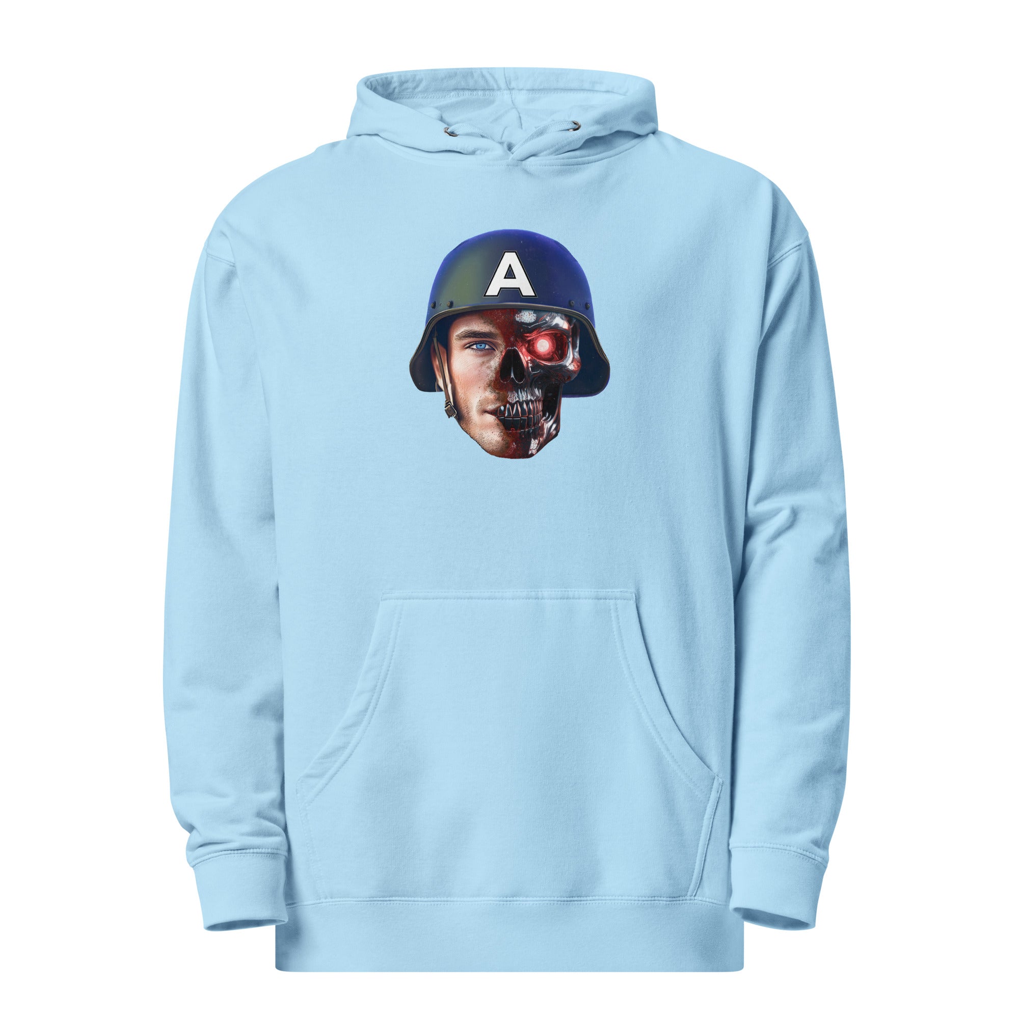 Captain Terminator Unisex Midweight Hoodie